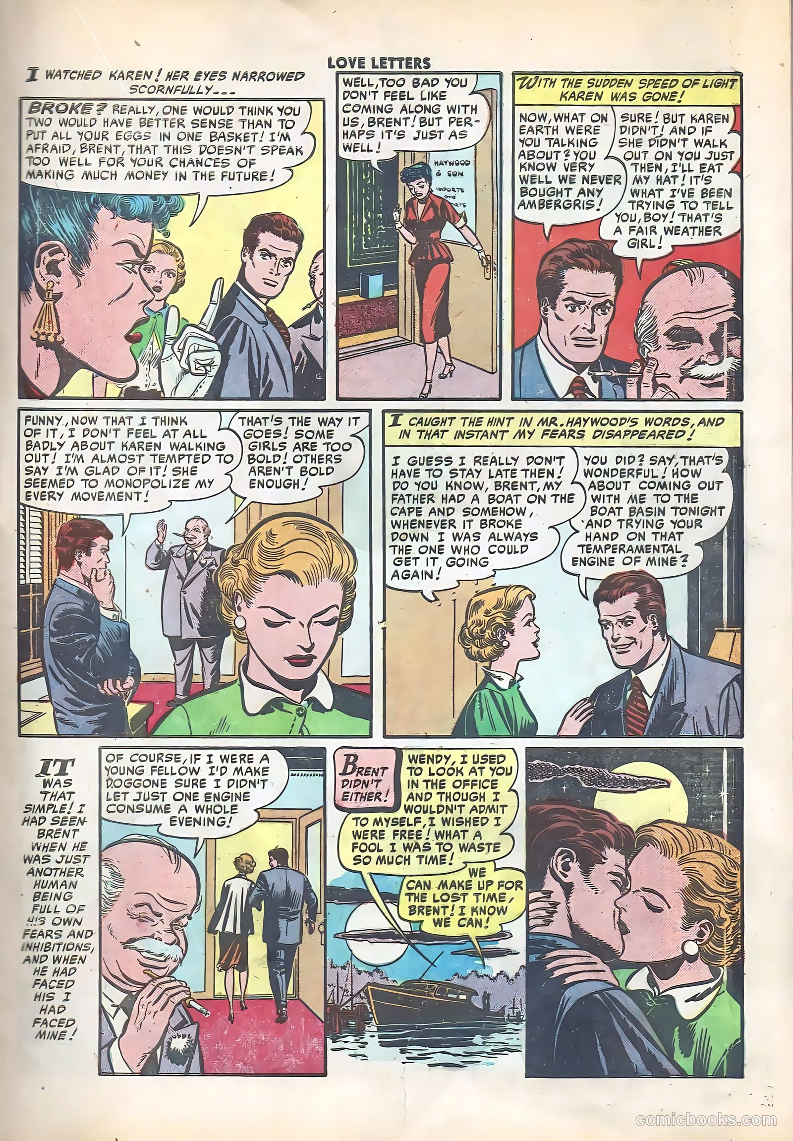 Love Letters #13 (1951) — page 17 of 36