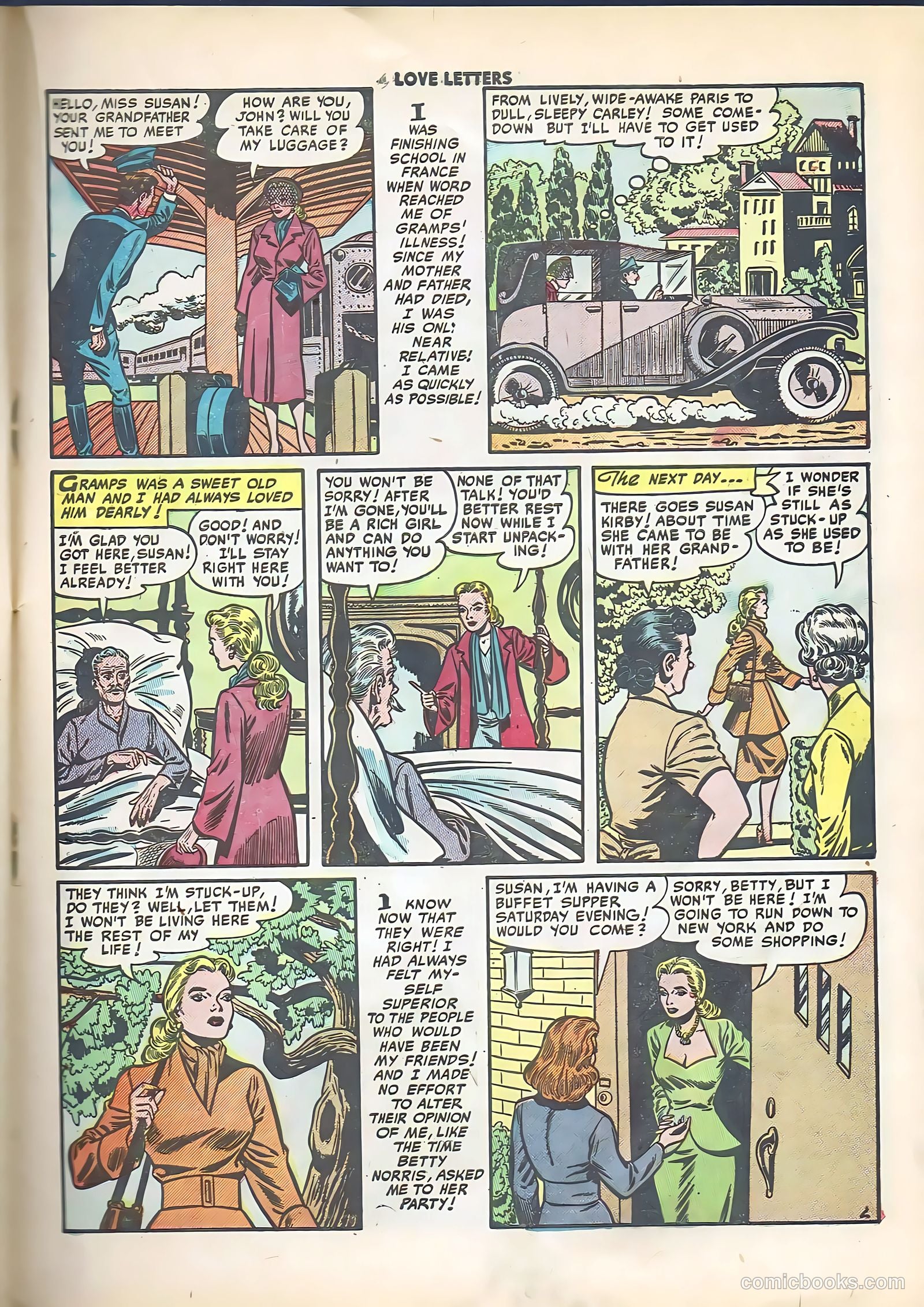 Love Letters #13 (1951) — page 19 of 36
