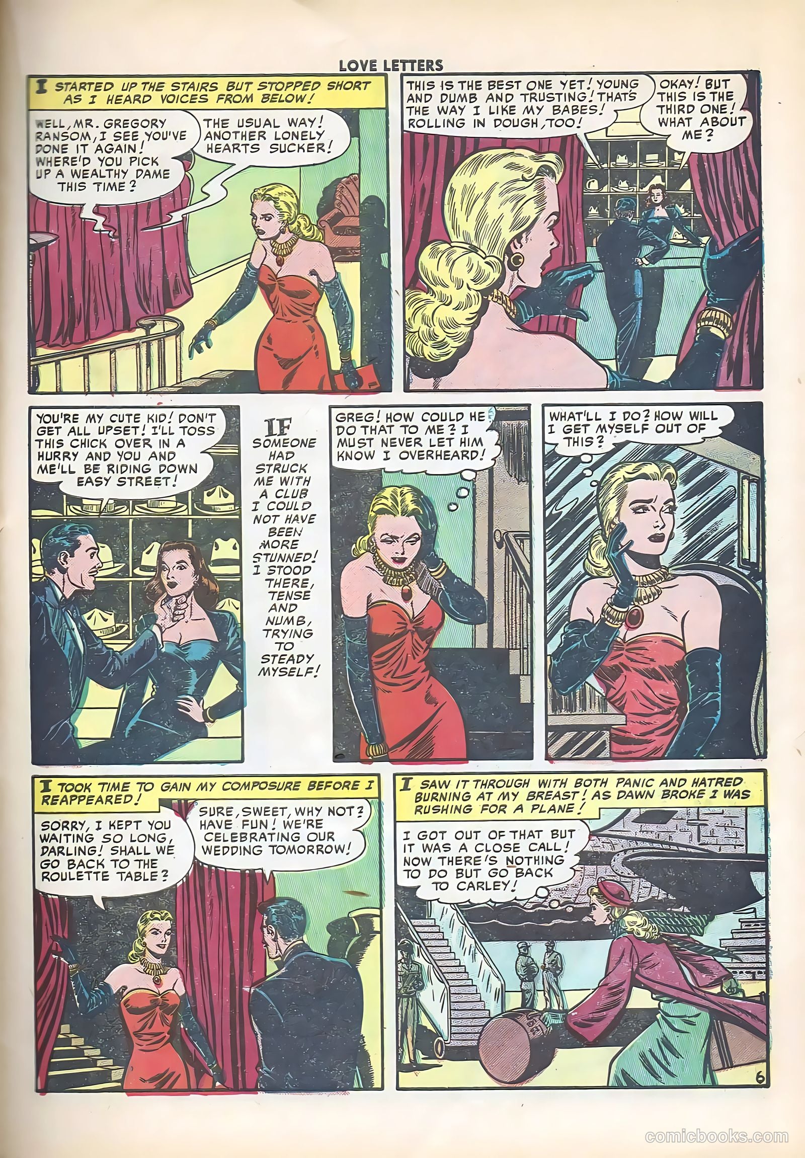 Love Letters #13 (1951) — page 23 of 36