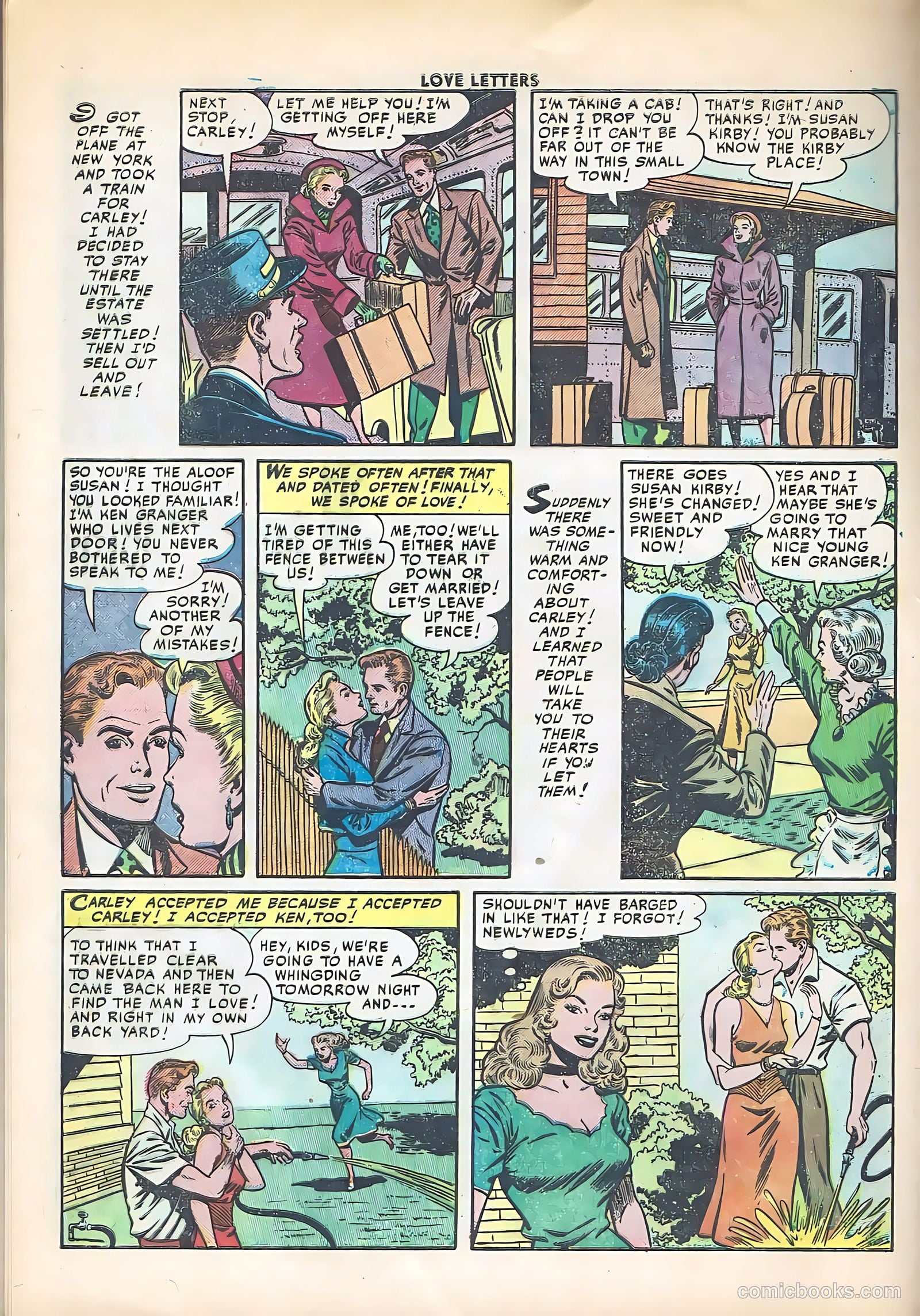 Love Letters #13 (1951) — page 24 of 36