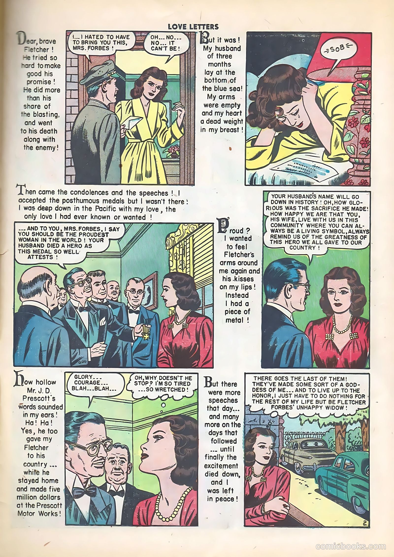 Love Letters #13 (1951) — page 27 of 36