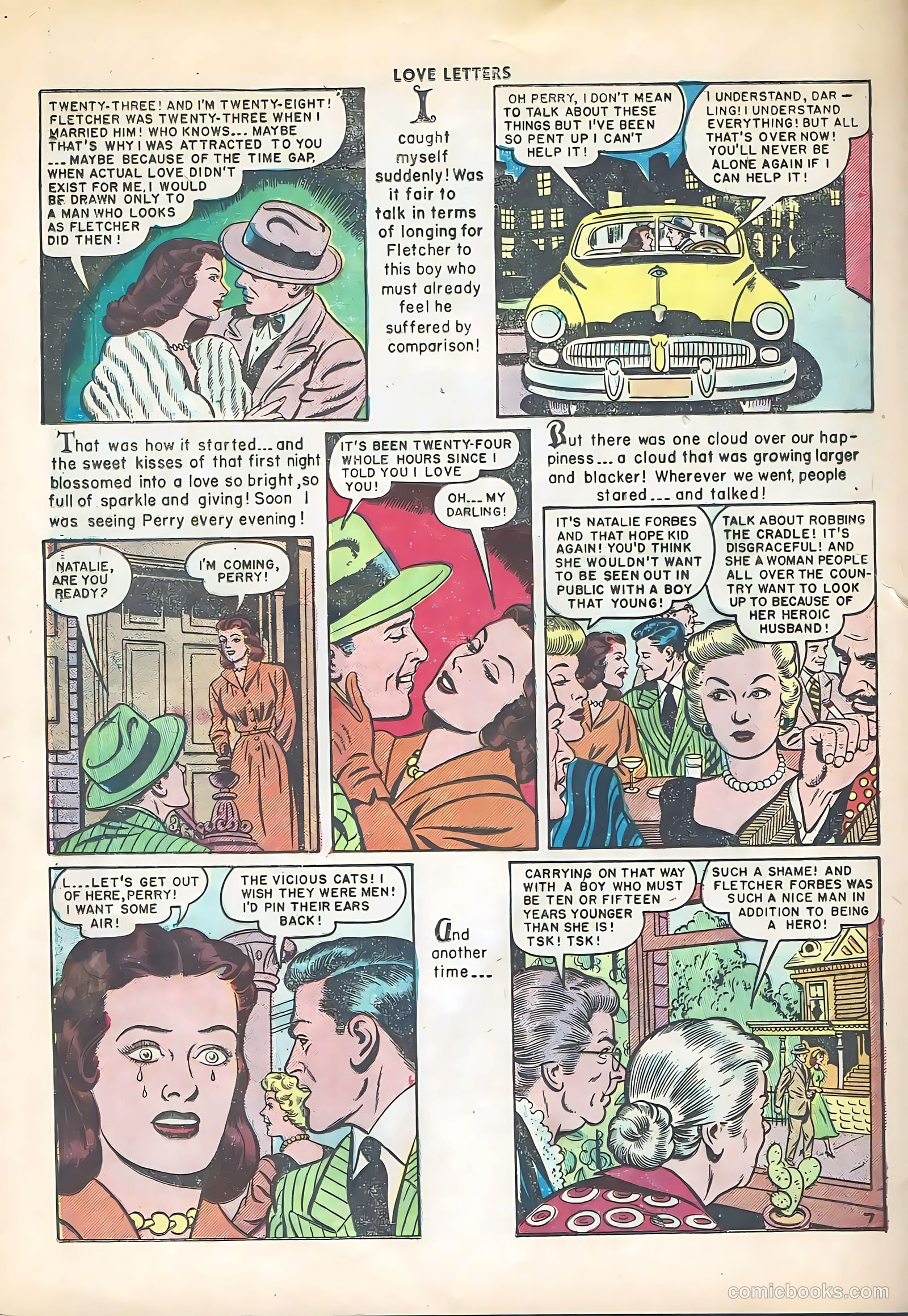 Love Letters #13 (1951) — page 32 of 36
