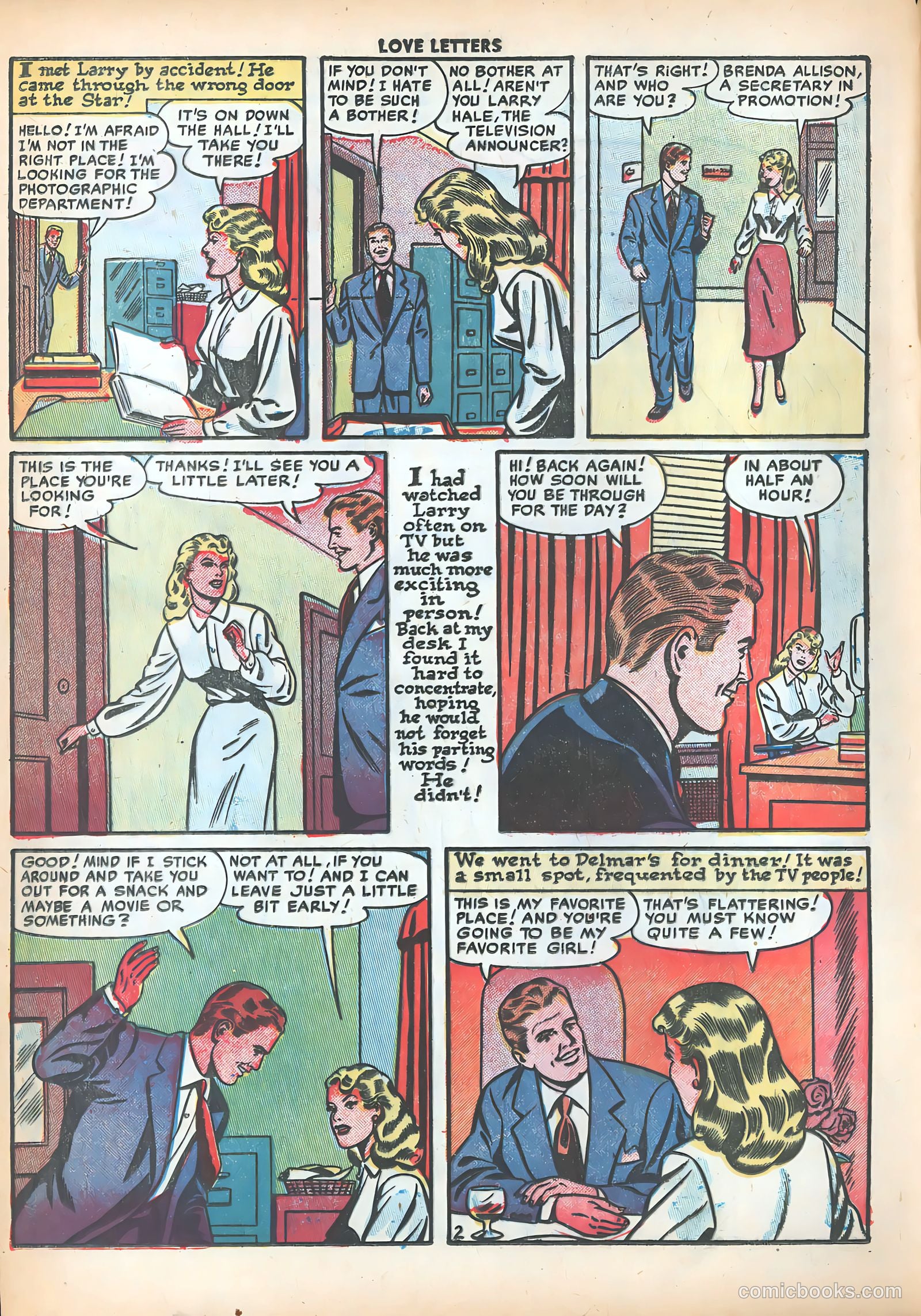 Love Letters #14 (1951) — page 4 of 36