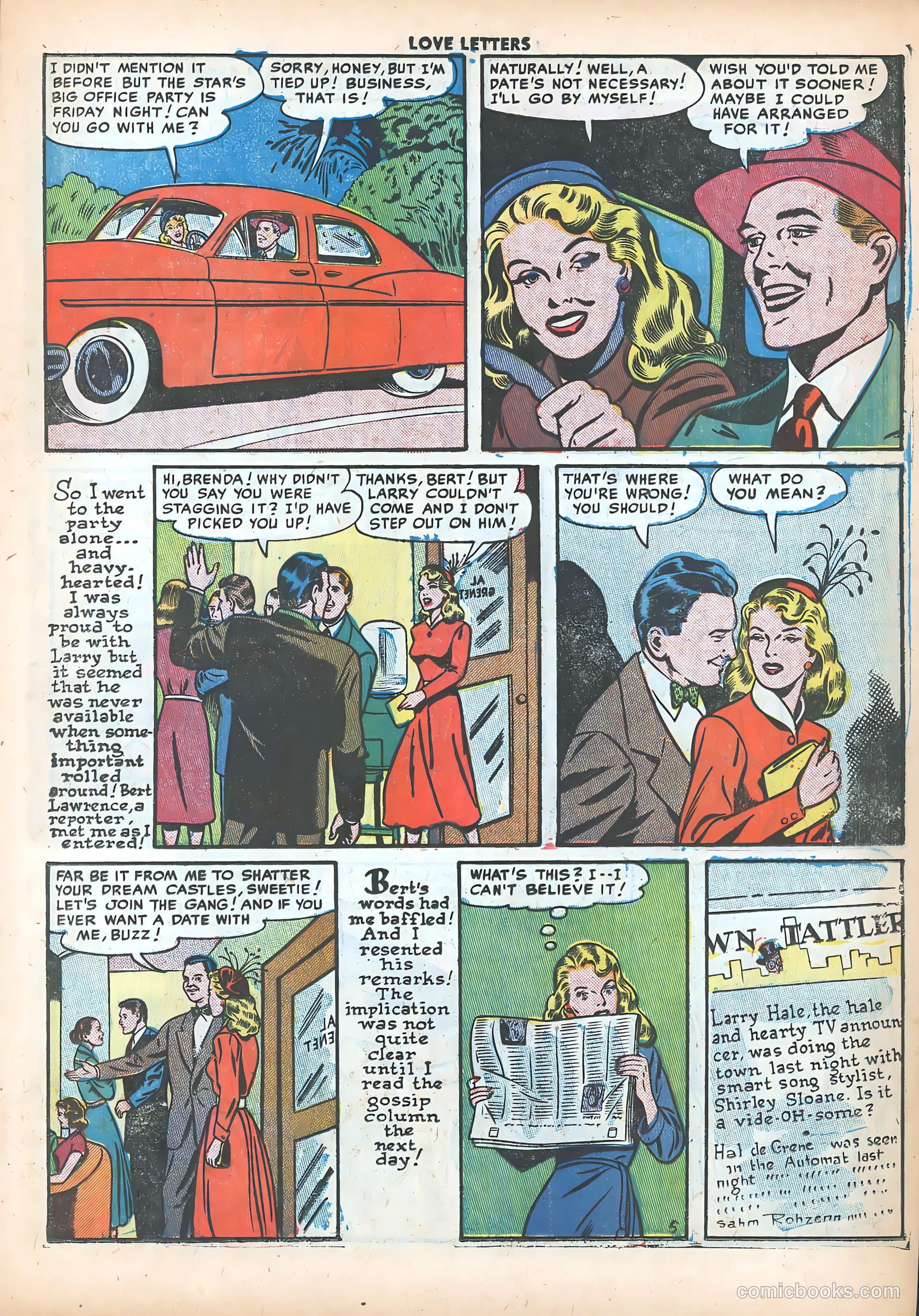 Love Letters #14 (1951) — page 7 of 36
