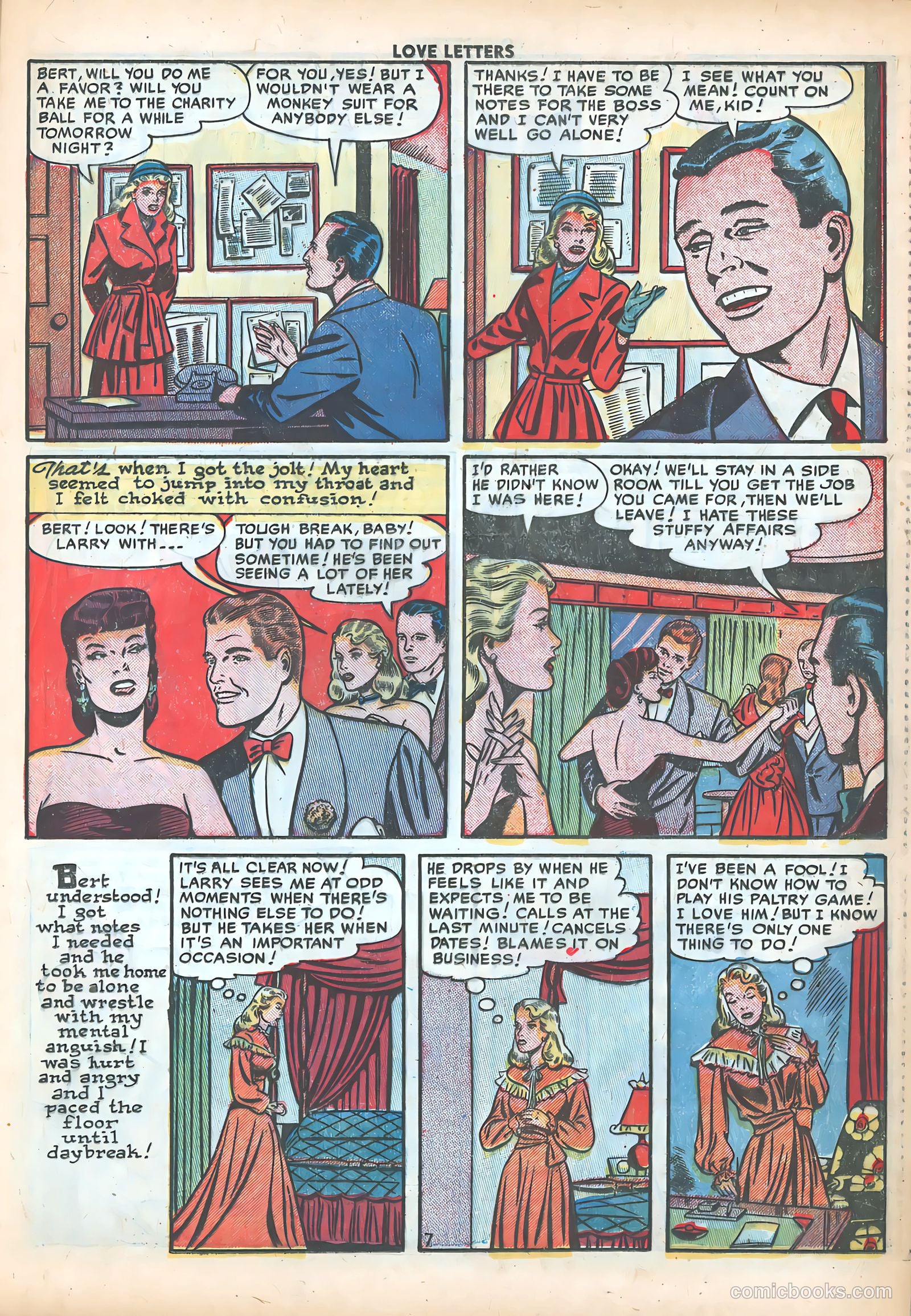 Love Letters #14 (1951) — page 9 of 36
