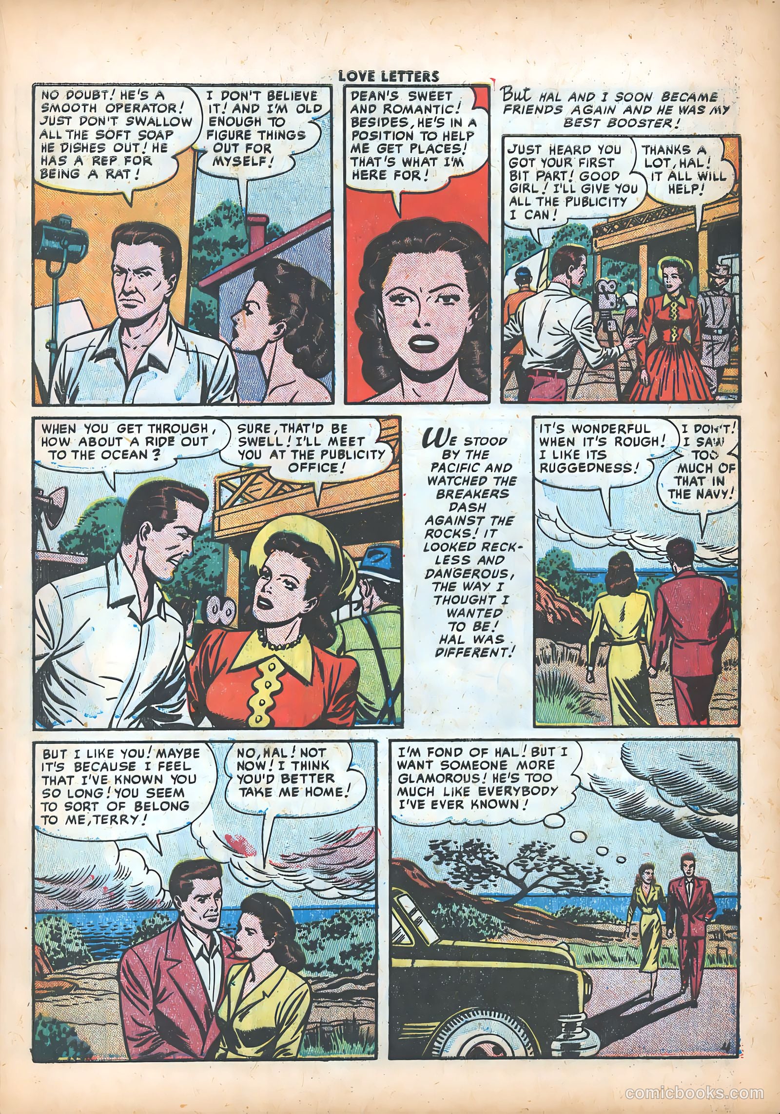 Love Letters #14 (1951) — page 21 of 36