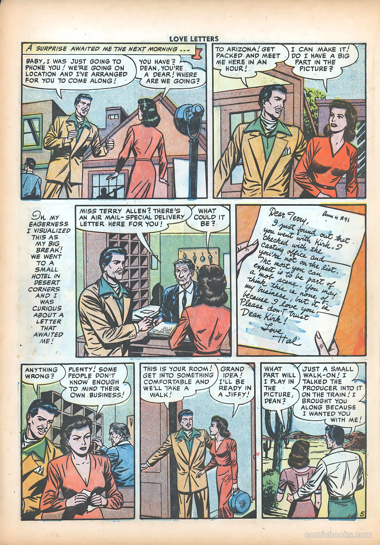 Love Letters #14 (1951) — page 22 of 36