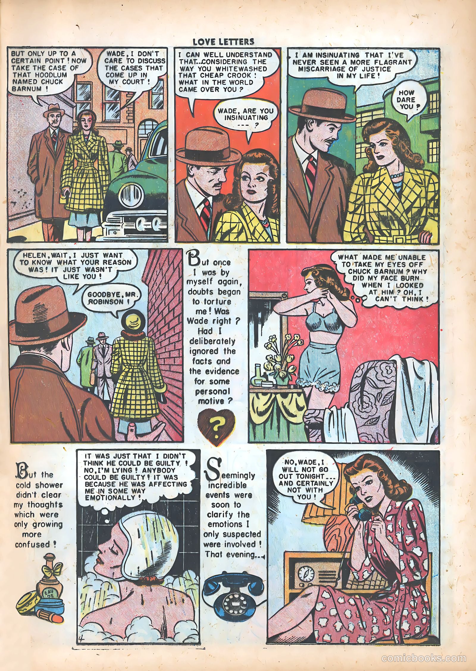 Love Letters #14 (1951) — page 29 of 36