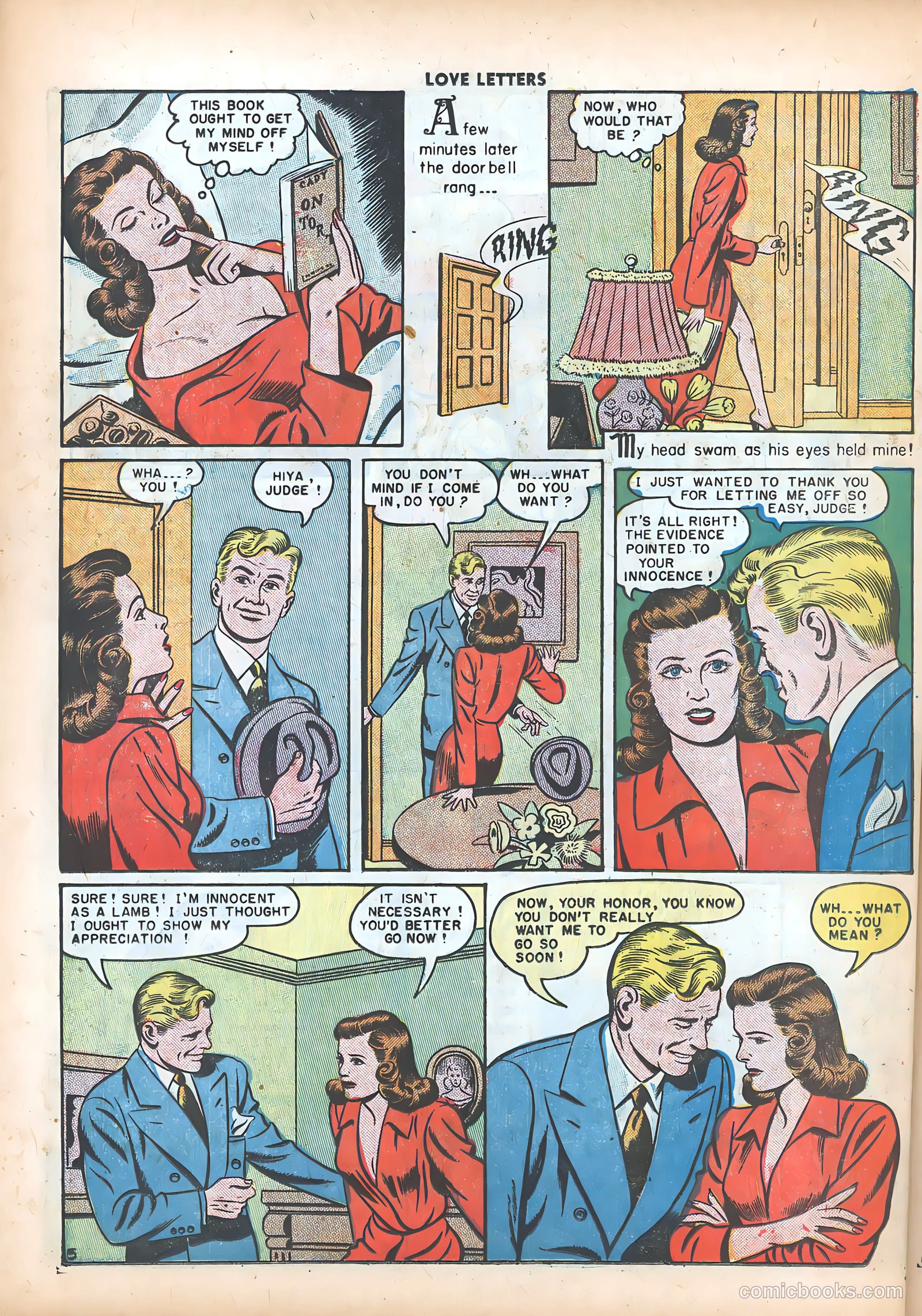 Love Letters #14 (1951) — page 30 of 36