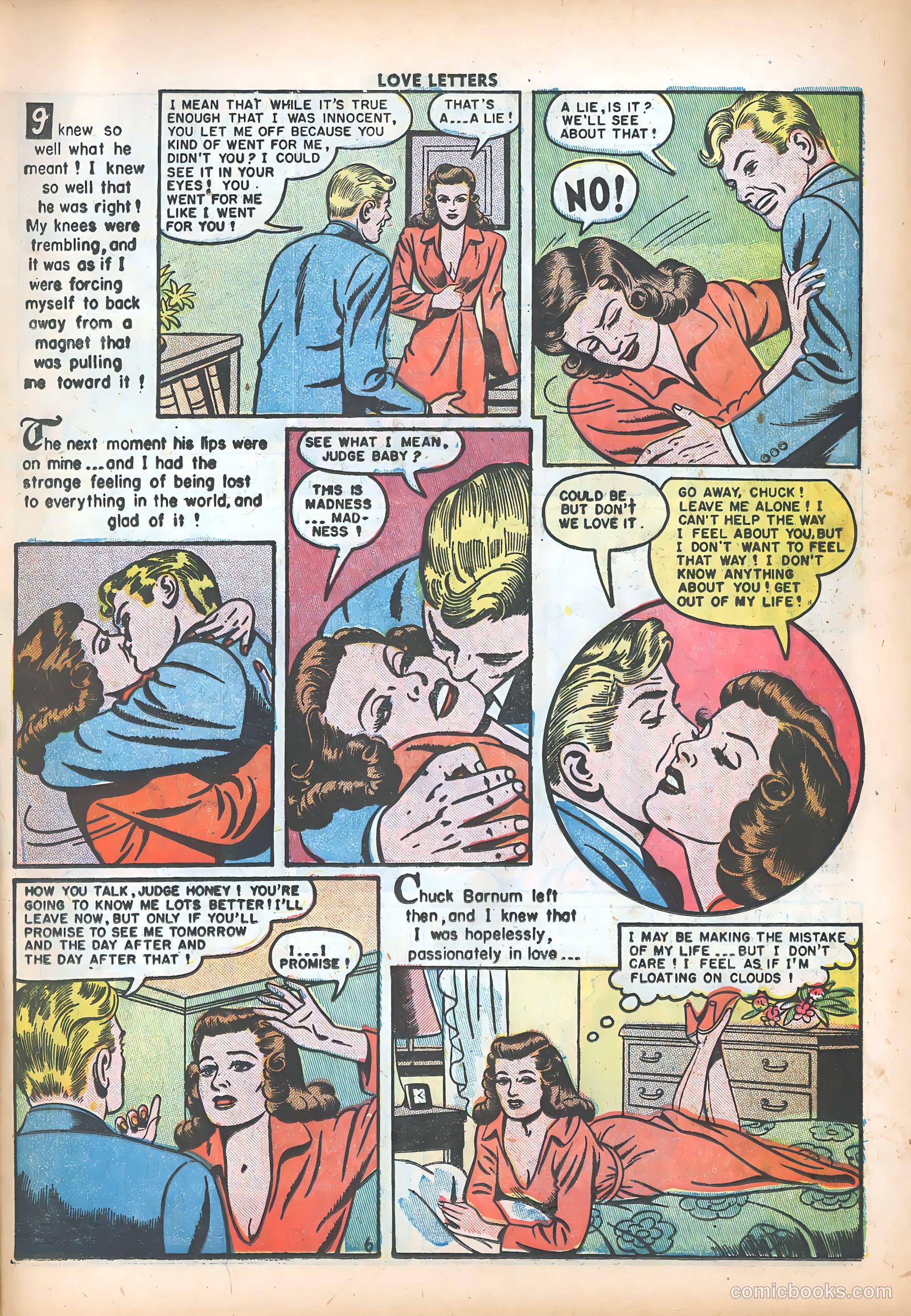 Love Letters #14 (1951) — page 31 of 36