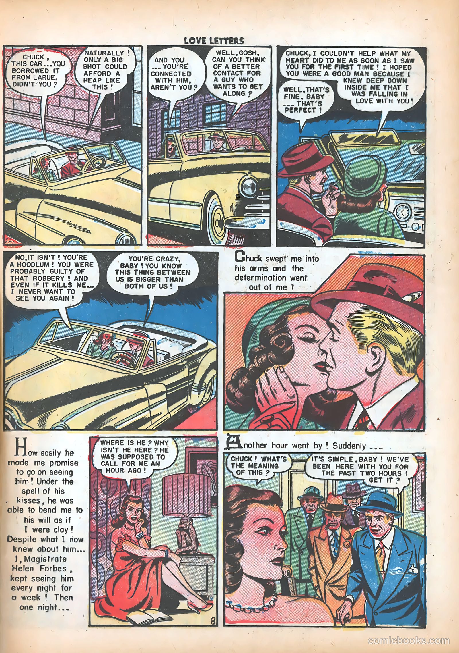 Love Letters #14 (1951) — page 33 of 36