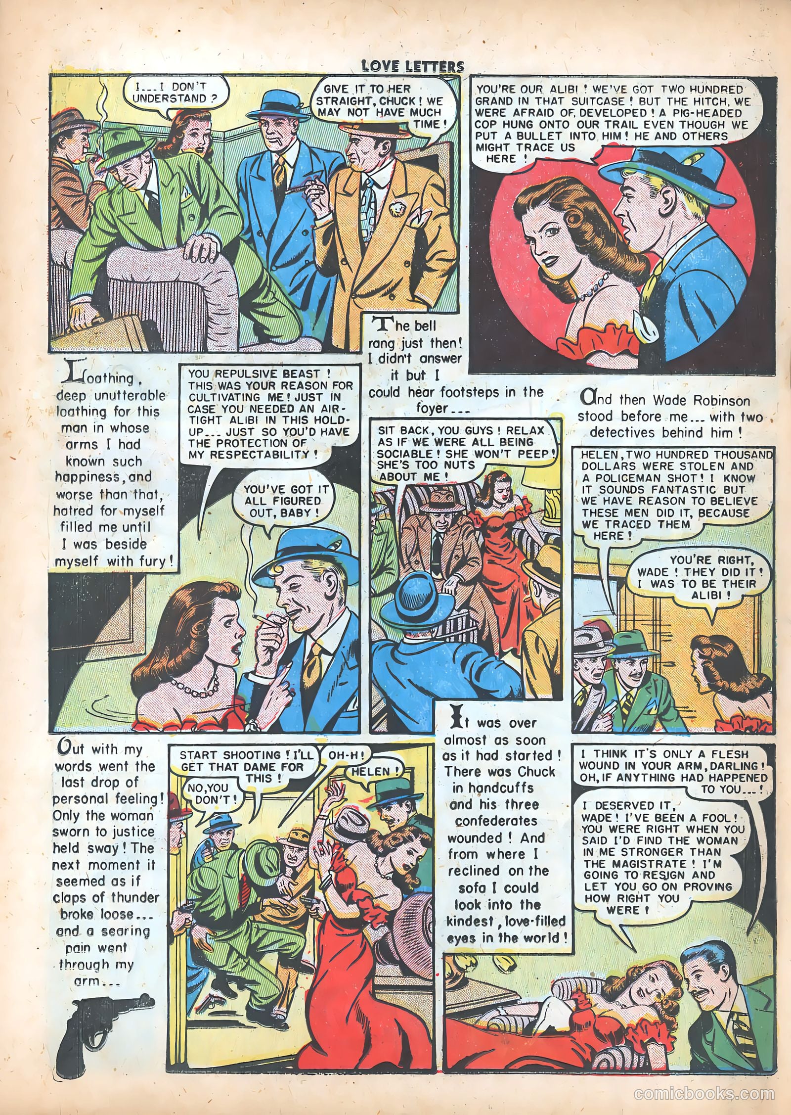 Love Letters #14 (1951) — page 34 of 36