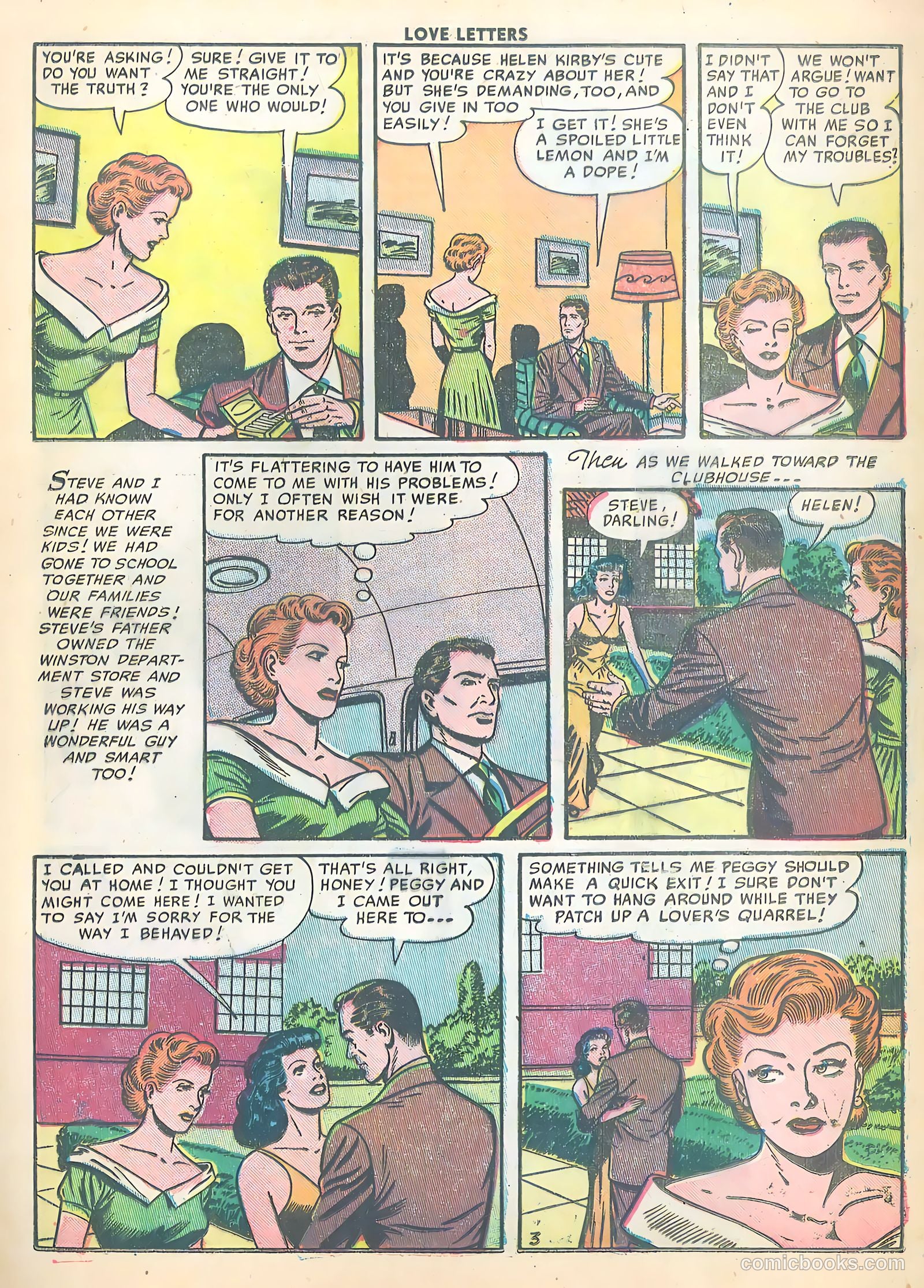 Love Letters #15 (1951) — page 5 of 36