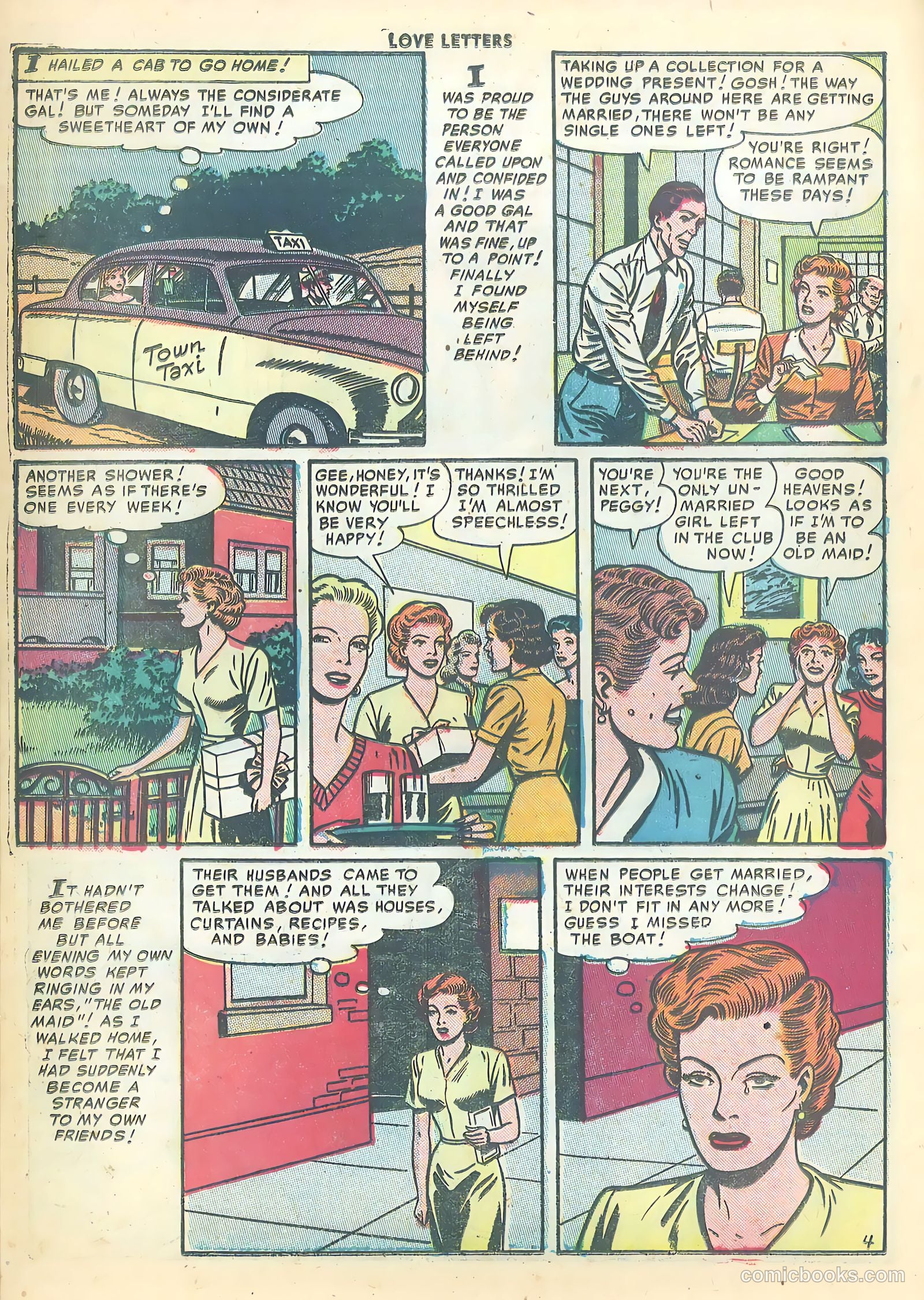 Love Letters #15 (1951) — page 6 of 36