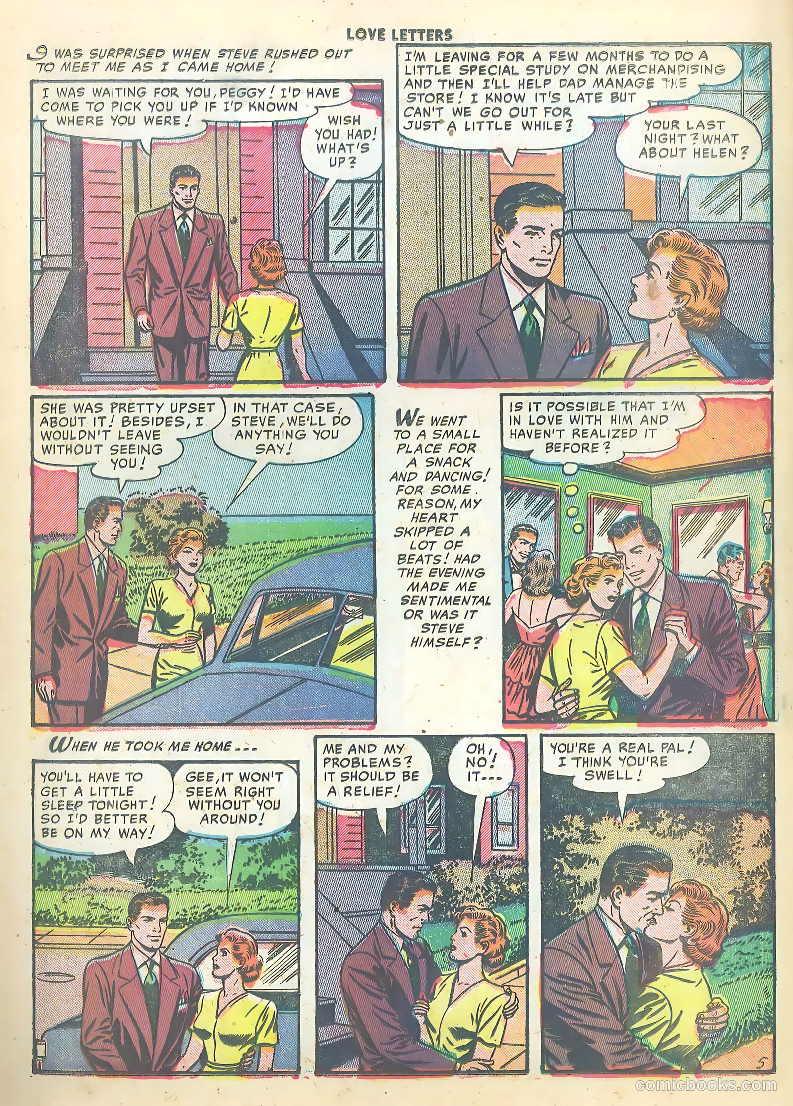 Love Letters #15 (1951) — page 7 of 36