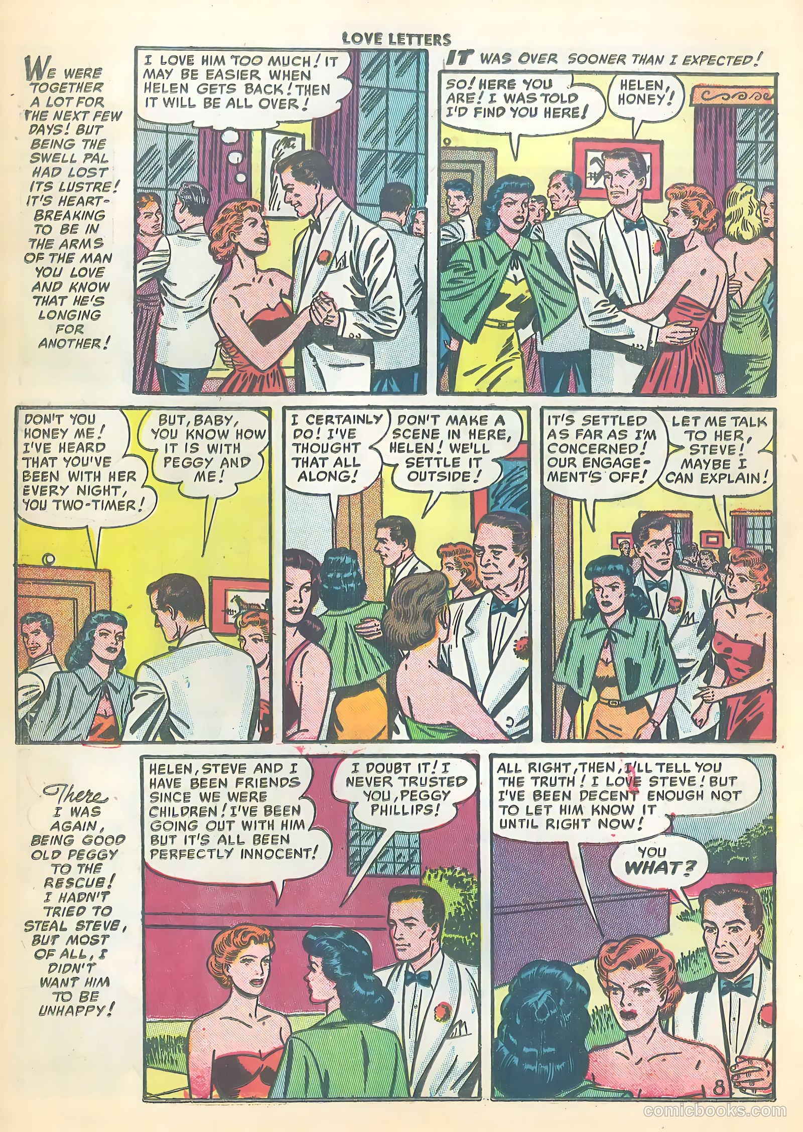 Love Letters #15 (1951) — page 10 of 36