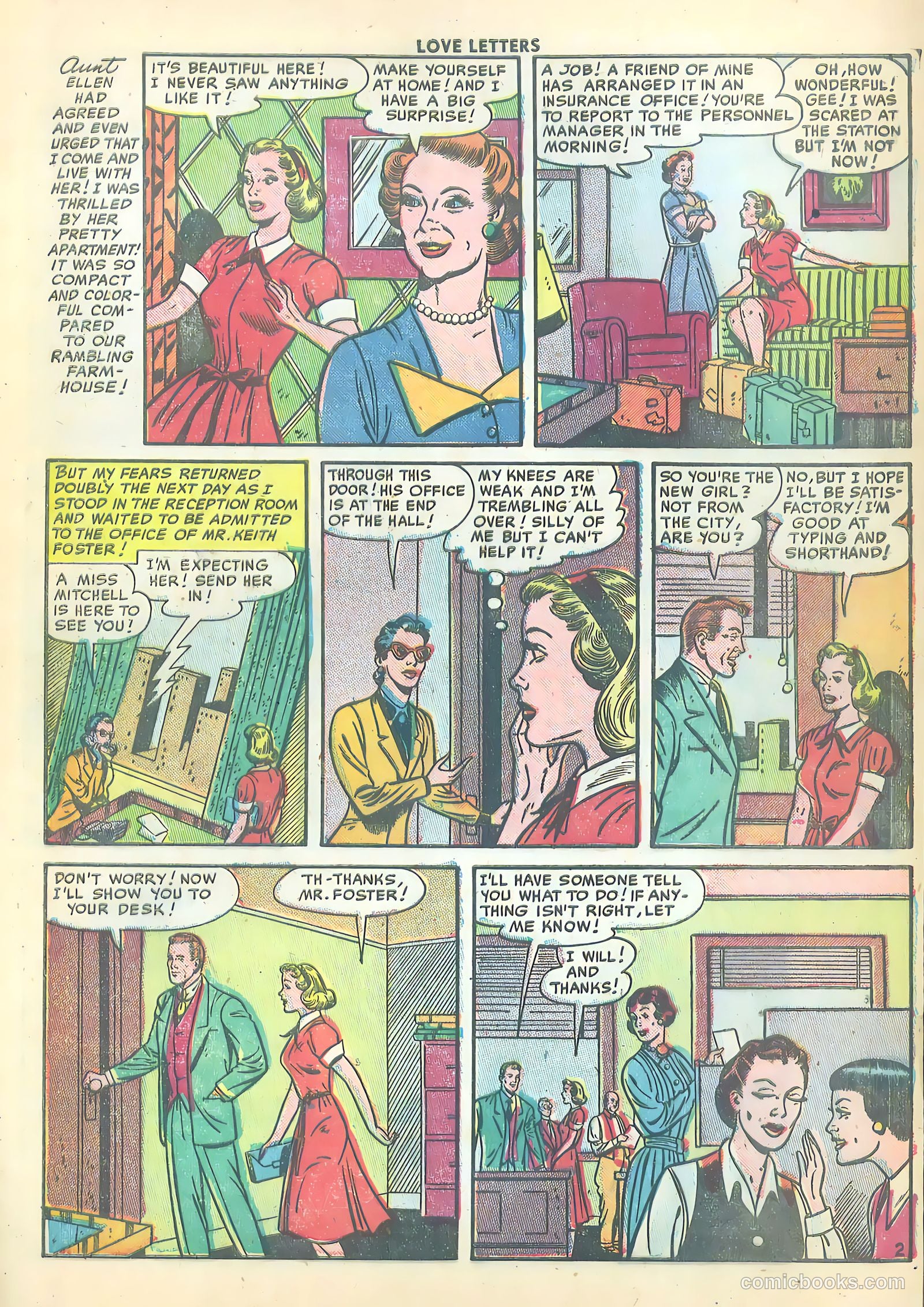 Love Letters #15 (1951) — page 13 of 36