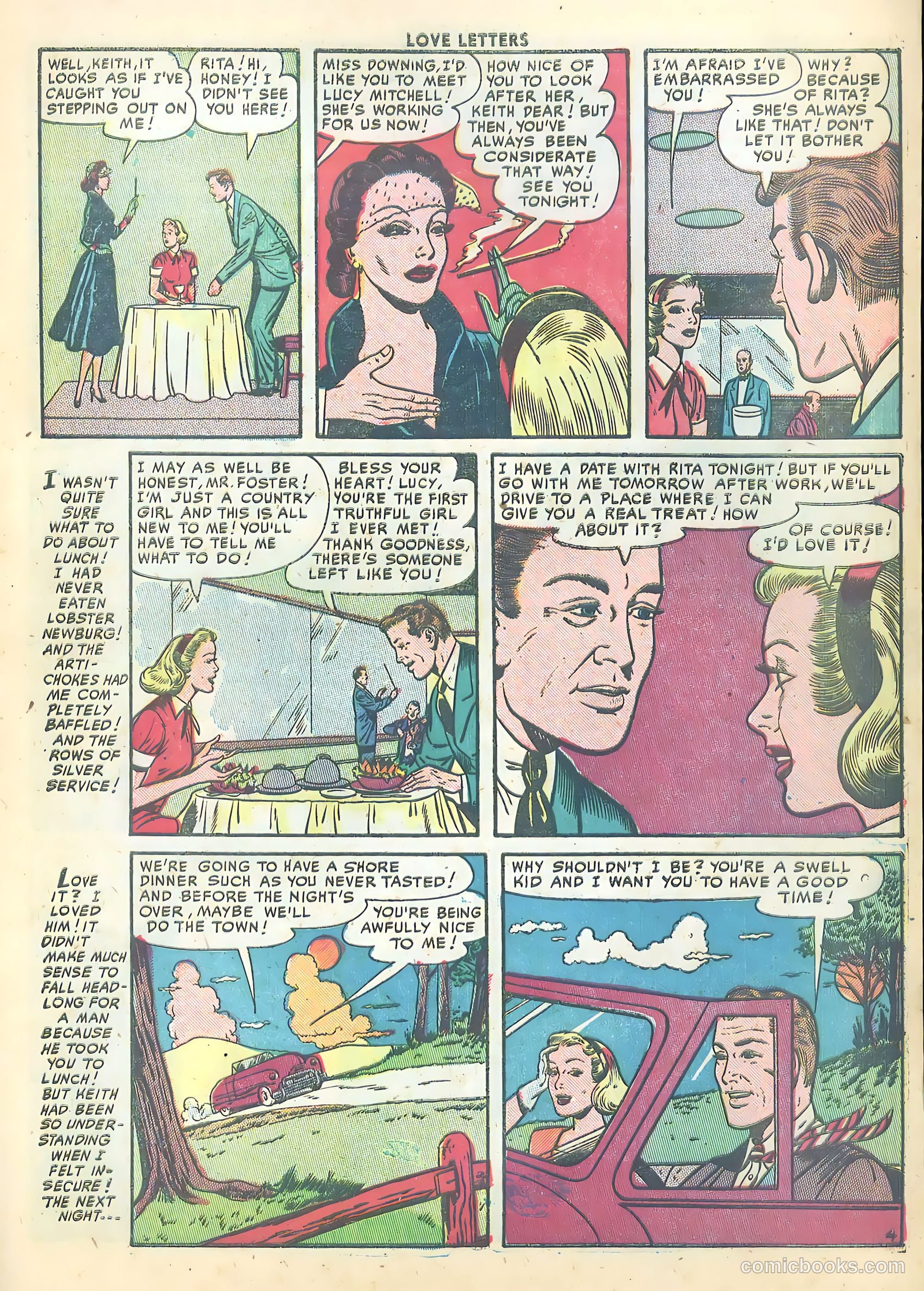 Love Letters #15 (1951) — page 15 of 36