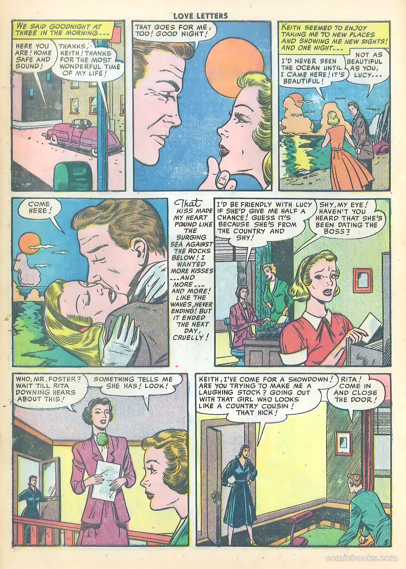 Love Letters #15 (1951) — page 16 of 36