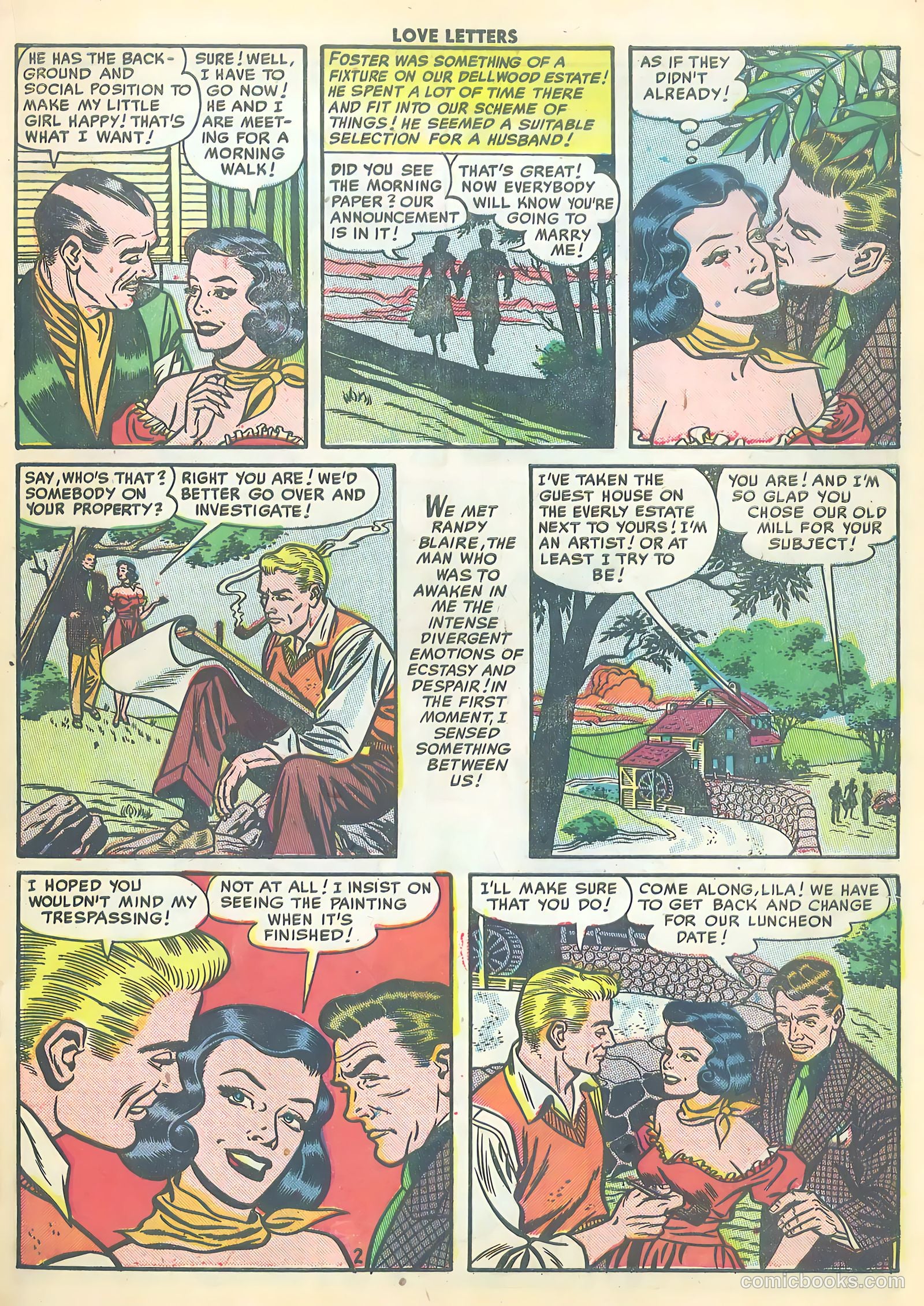 Love Letters #15 (1951) — page 19 of 36