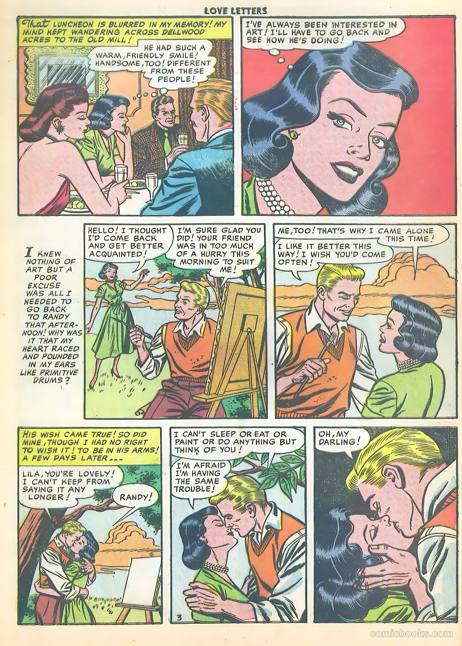 Love Letters #15 (1951) — page 20 of 36