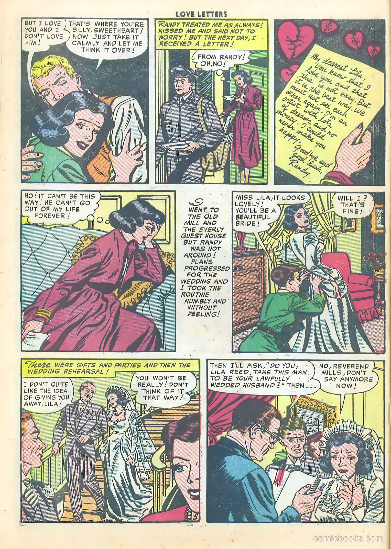 Love Letters #15 (1951) — page 22 of 36
