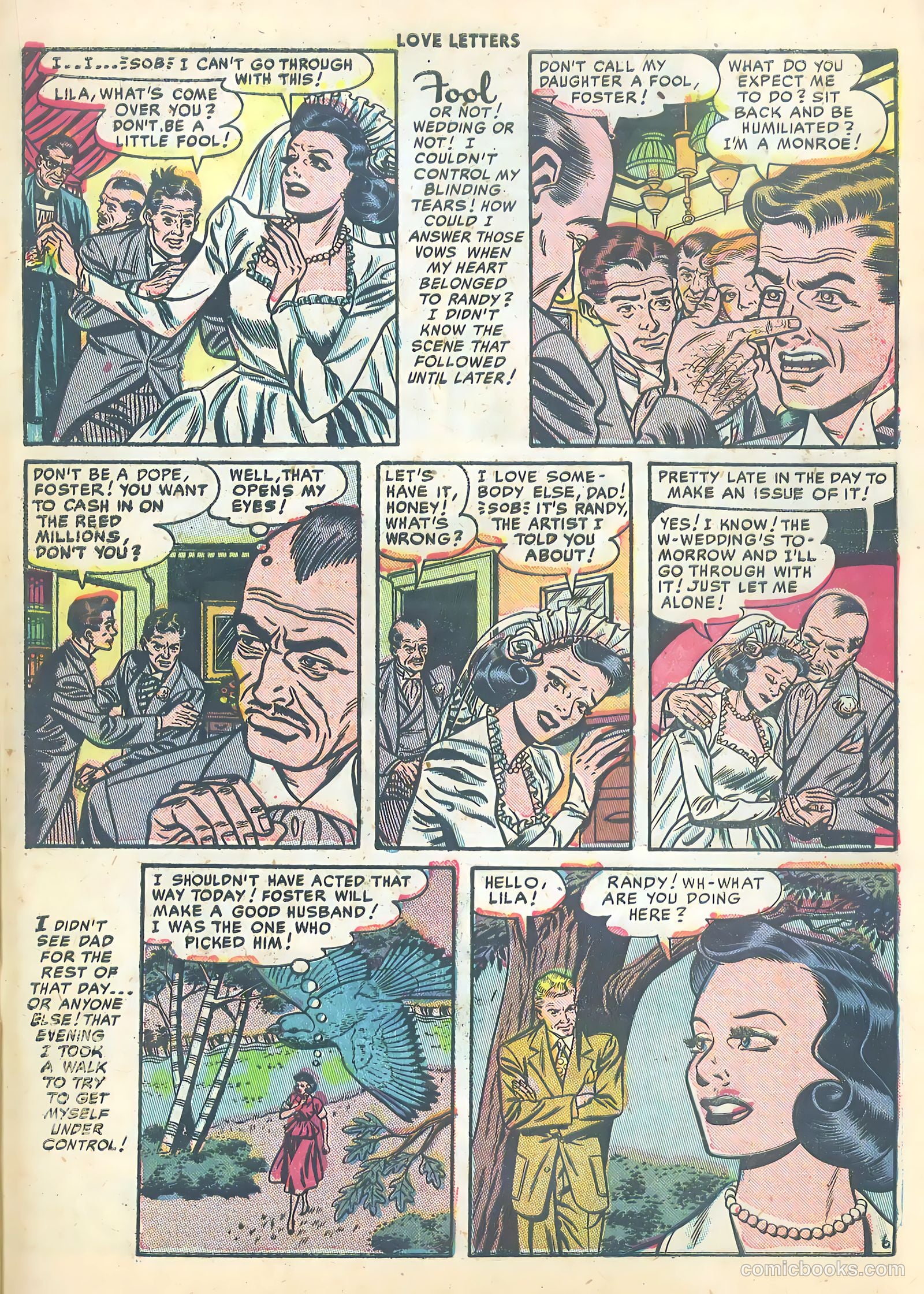 Love Letters #15 (1951) — page 23 of 36