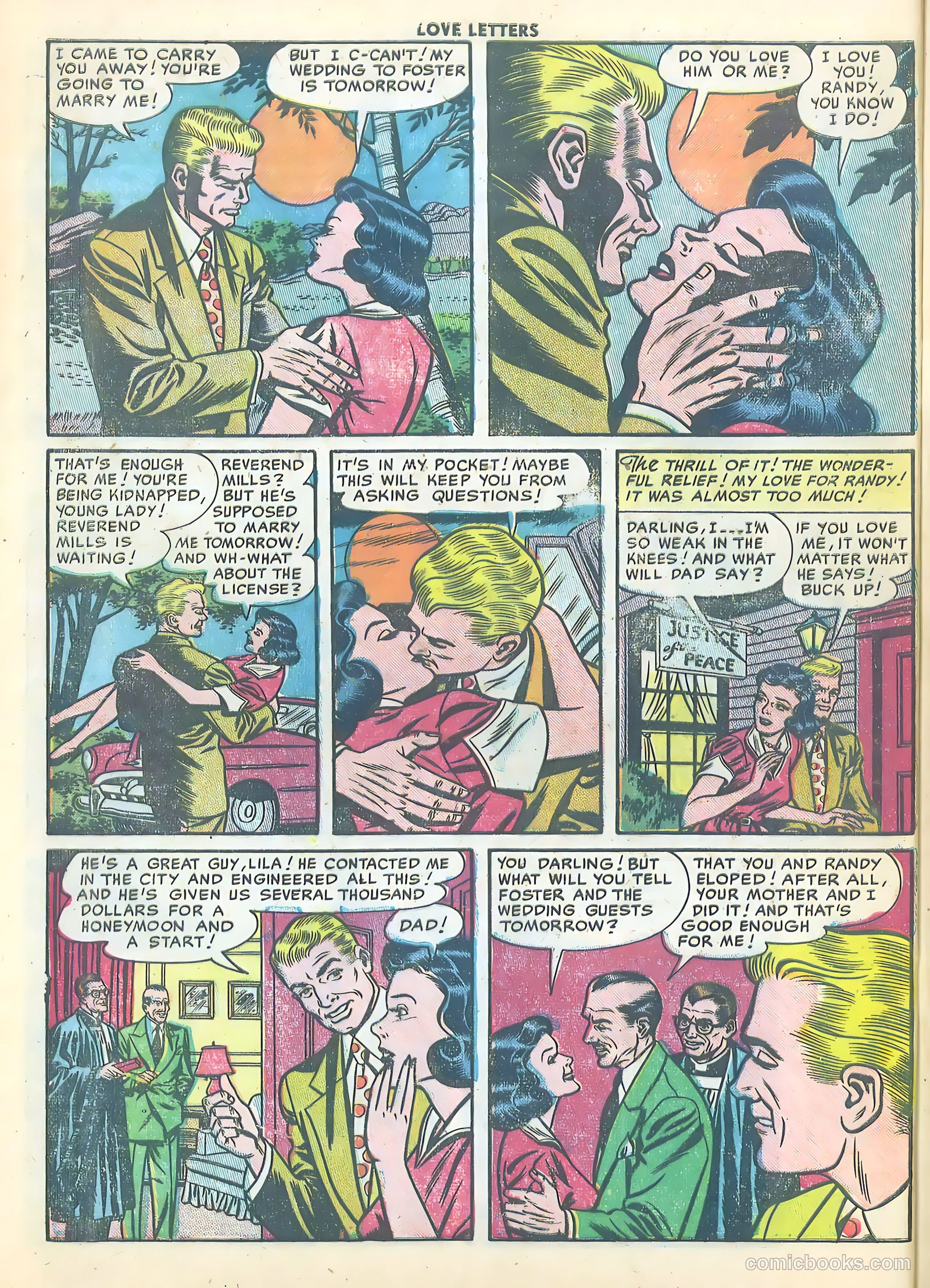 Love Letters #15 (1951) — page 24 of 36