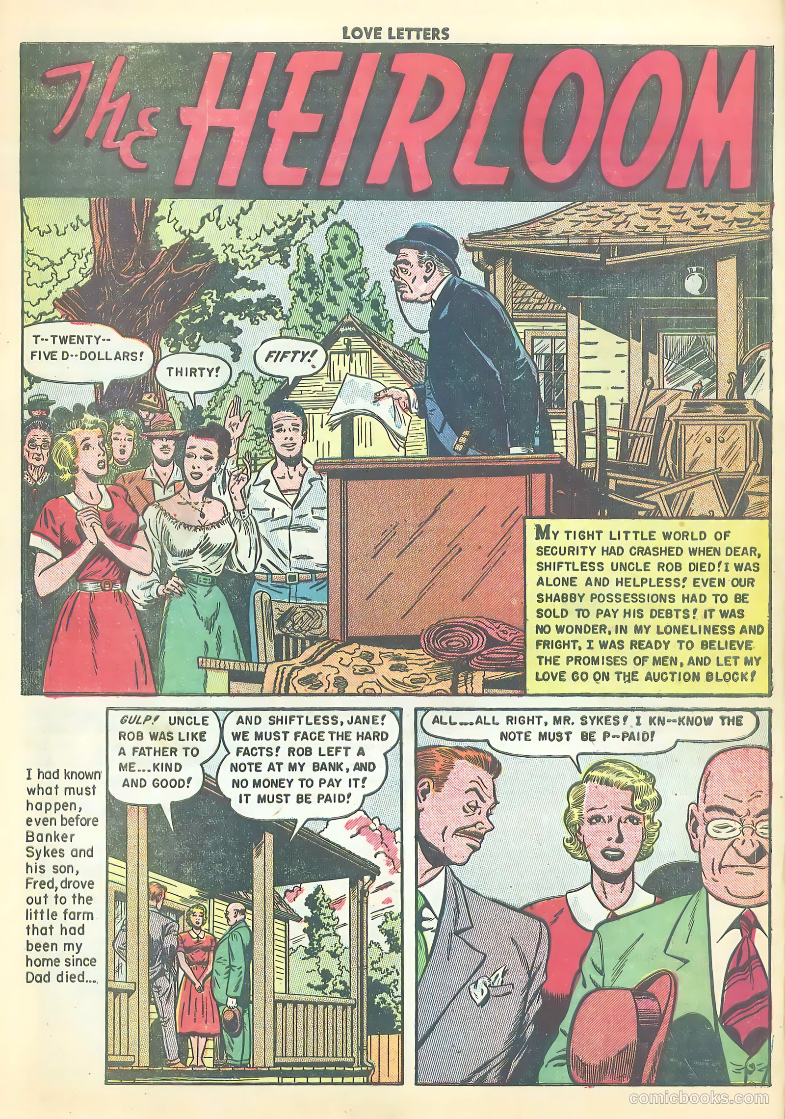 Love Letters #15 (1951) — page 26 of 36