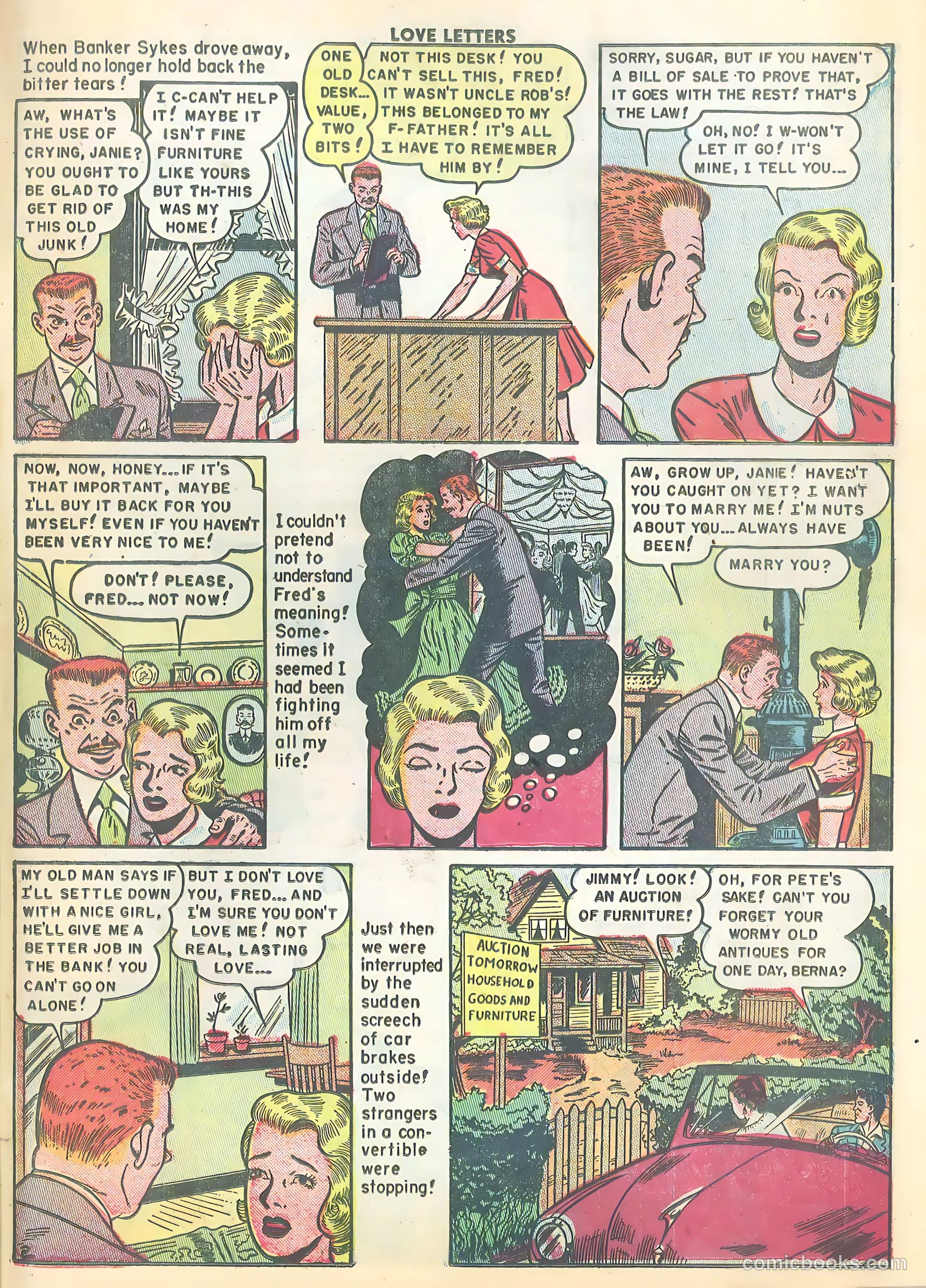 Love Letters #15 (1951) — page 27 of 36