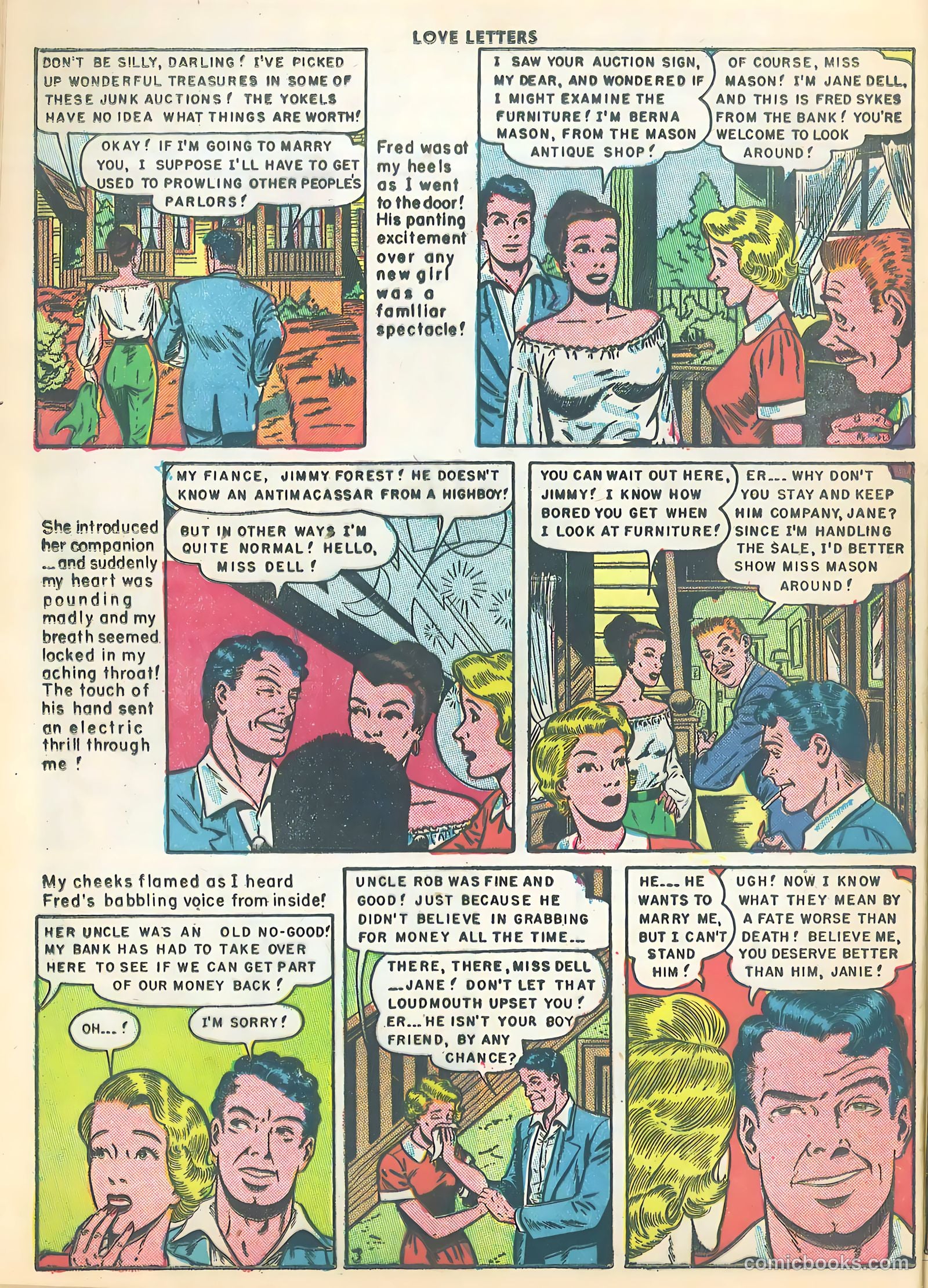Love Letters #15 (1951) — page 28 of 36