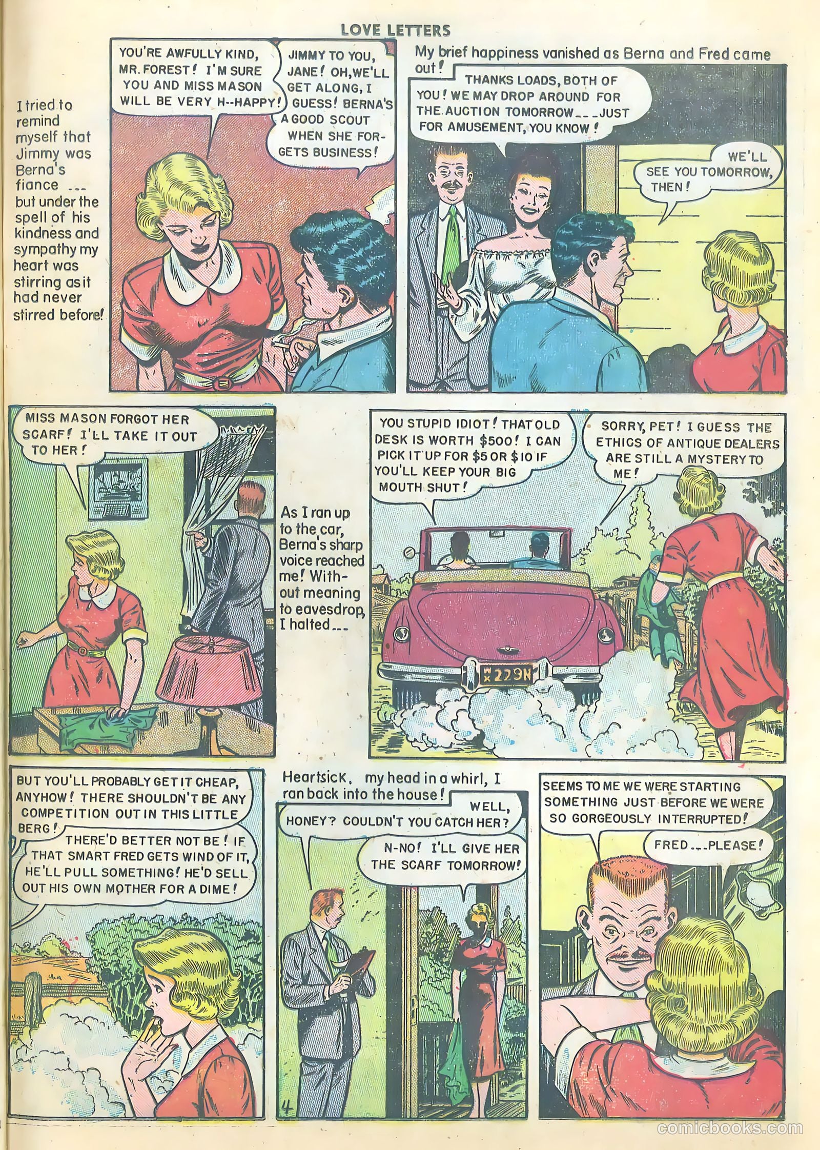 Love Letters #15 (1951) — page 29 of 36