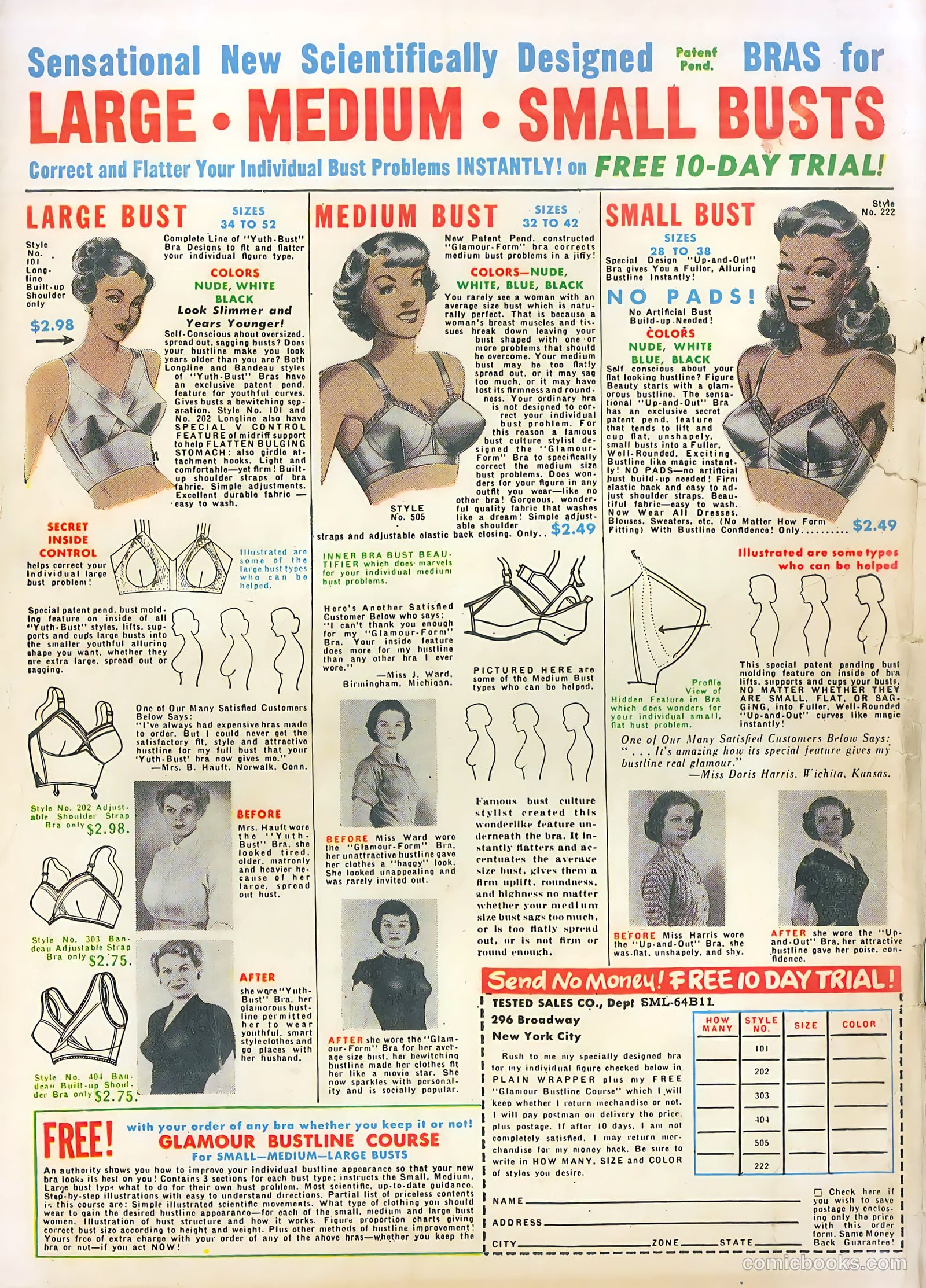 Love Letters #15 (1951) — page 36 of 36