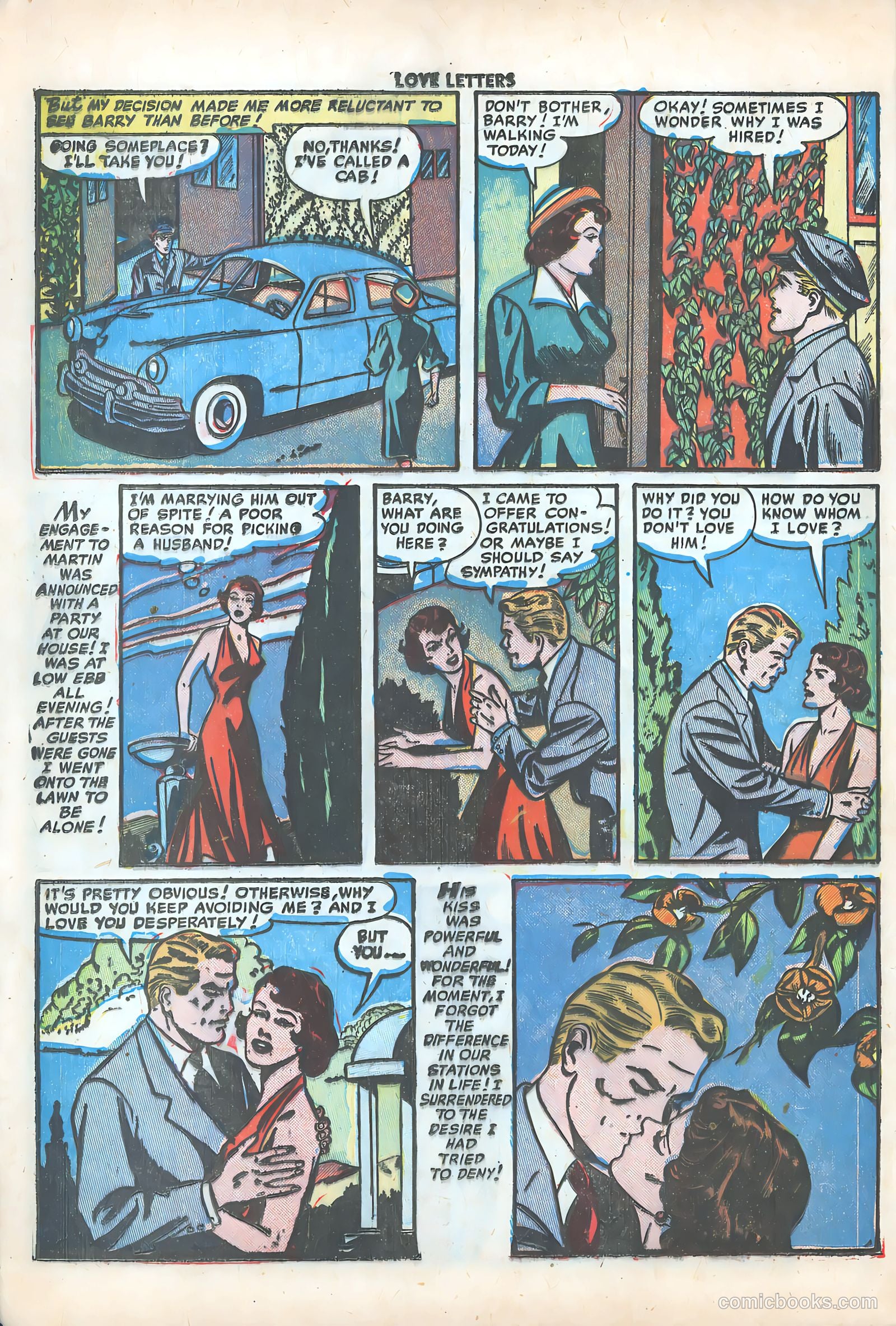 Love Letters #16 (1951) — page 8 of 36