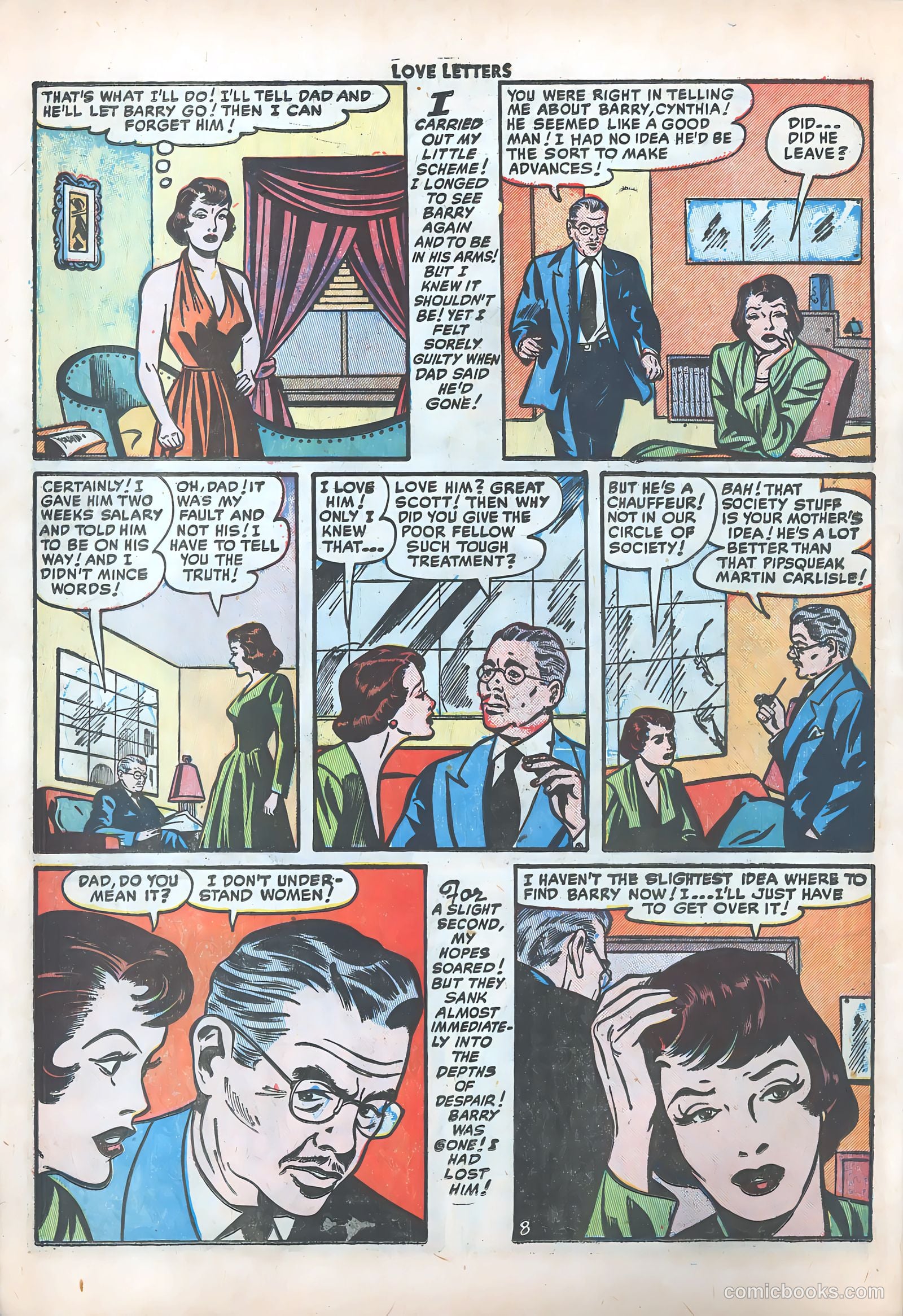 Love Letters #16 (1951) — page 10 of 36