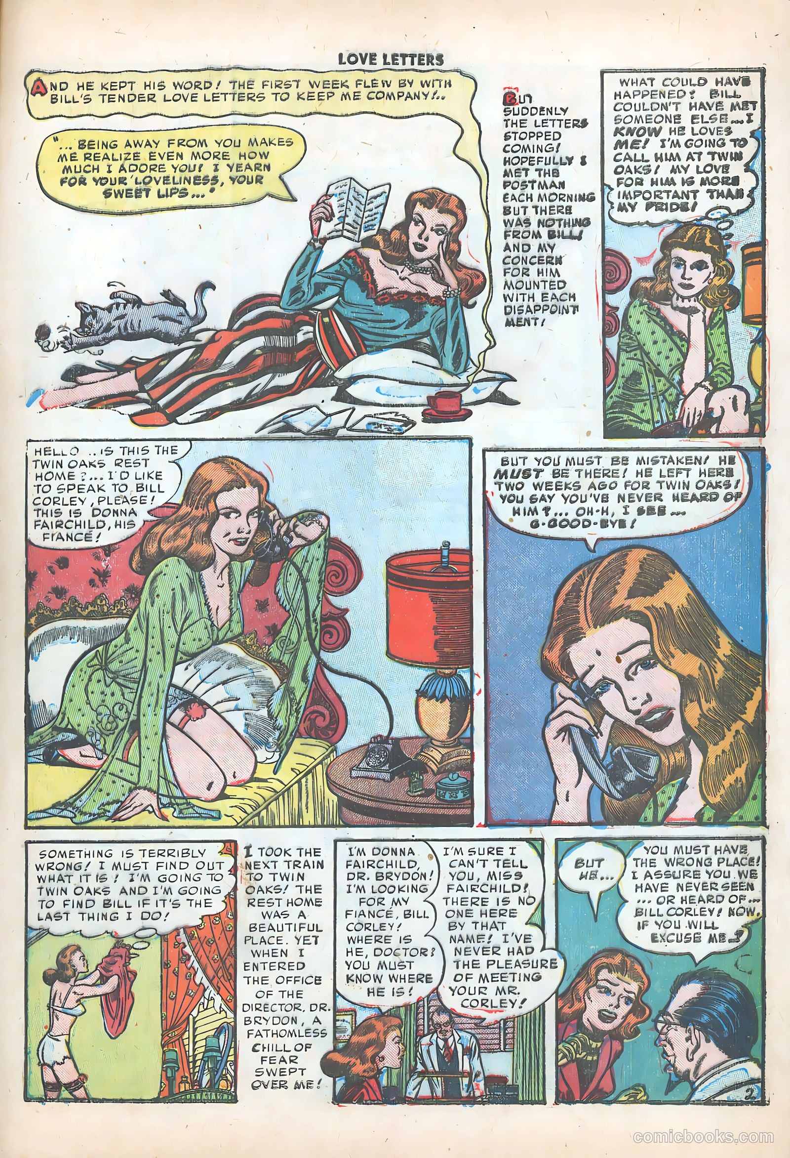 Love Letters #16 (1951) — page 13 of 36
