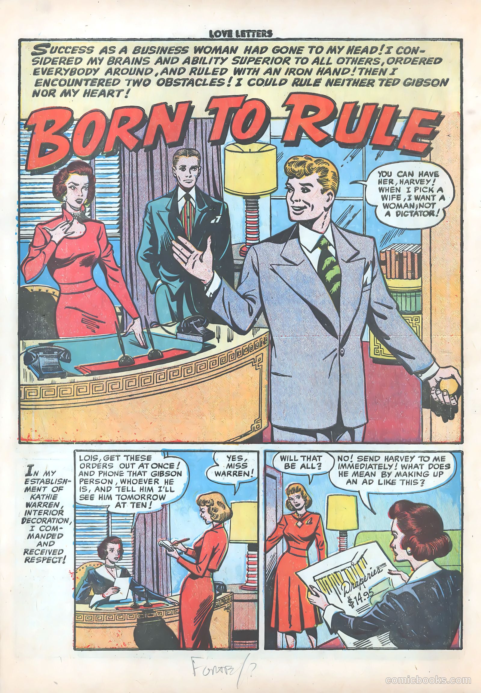 Love Letters #16 (1951) — page 18 of 36