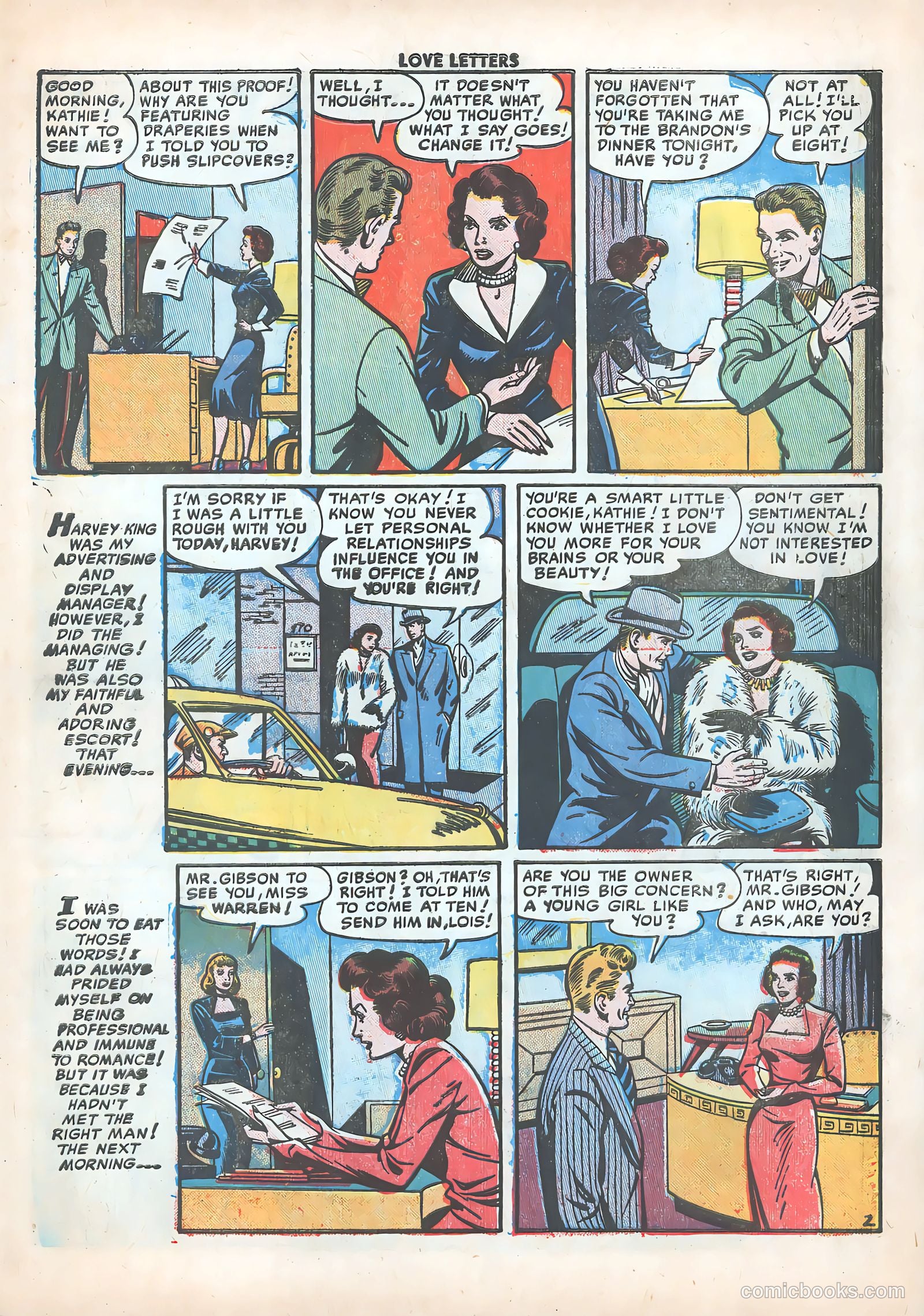Love Letters #16 (1951) — page 19 of 36
