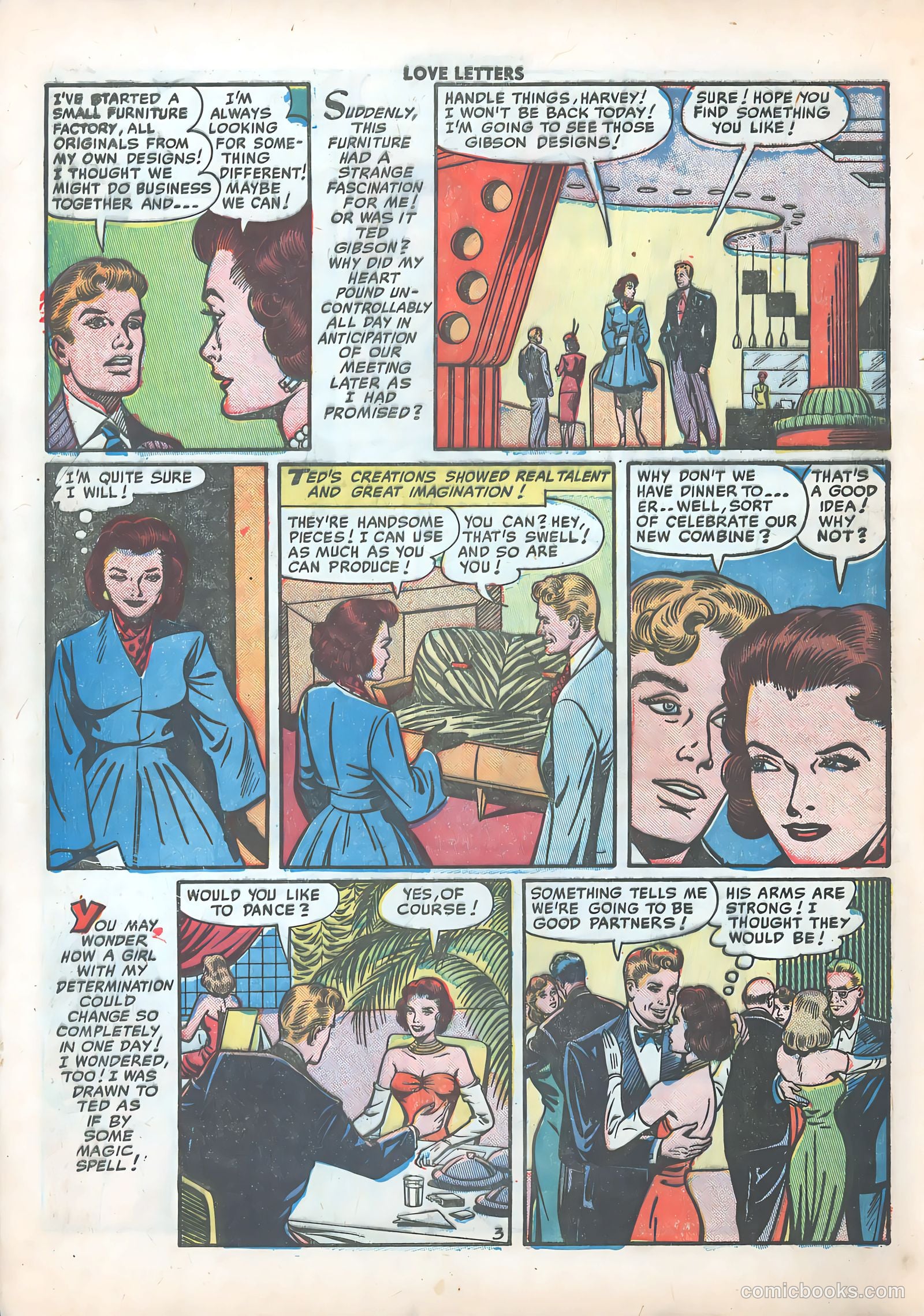 Love Letters #16 (1951) — page 20 of 36