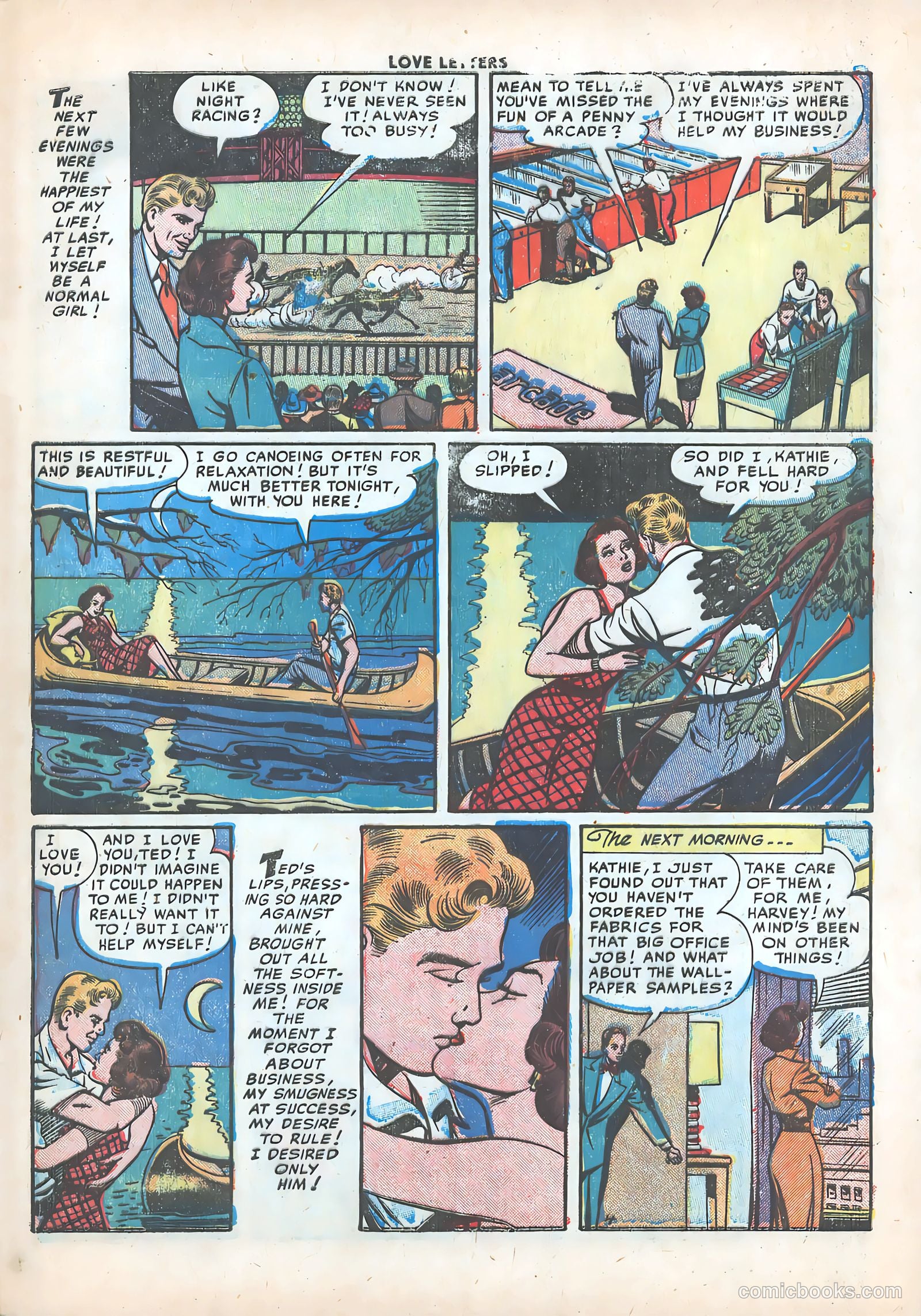 Love Letters #16 (1951) — page 21 of 36