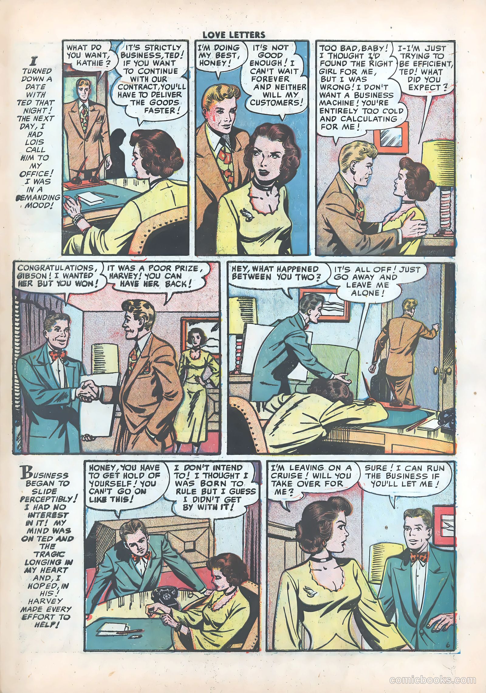 Love Letters #16 (1951) — page 23 of 36