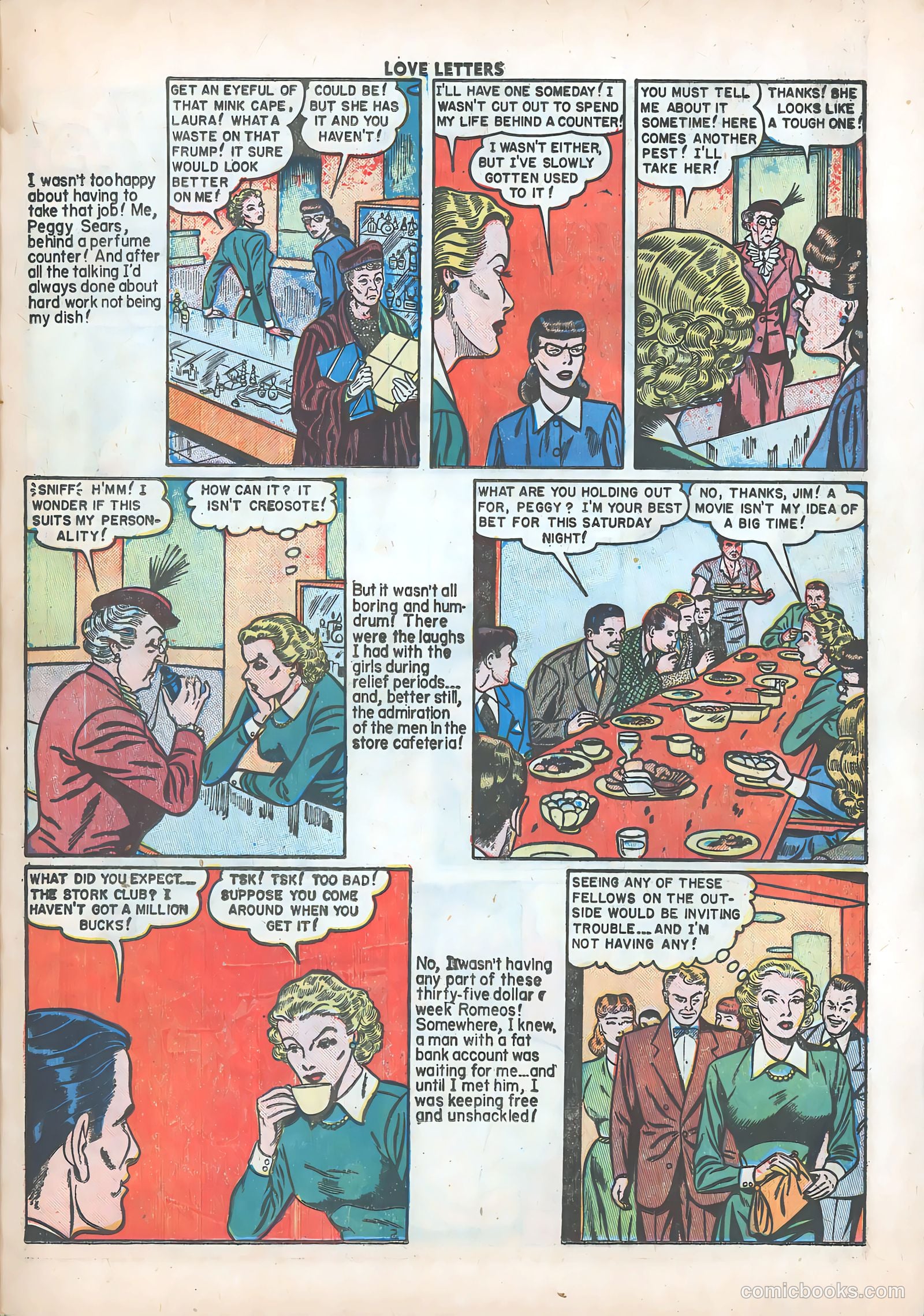 Love Letters #16 (1951) — page 27 of 36