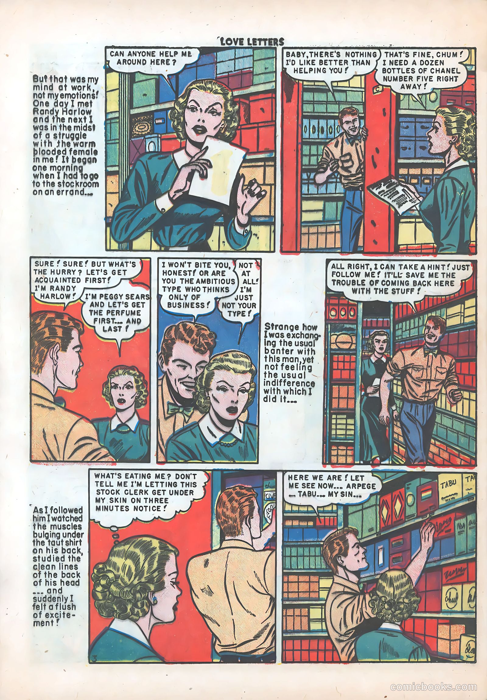Love Letters #16 (1951) — page 28 of 36