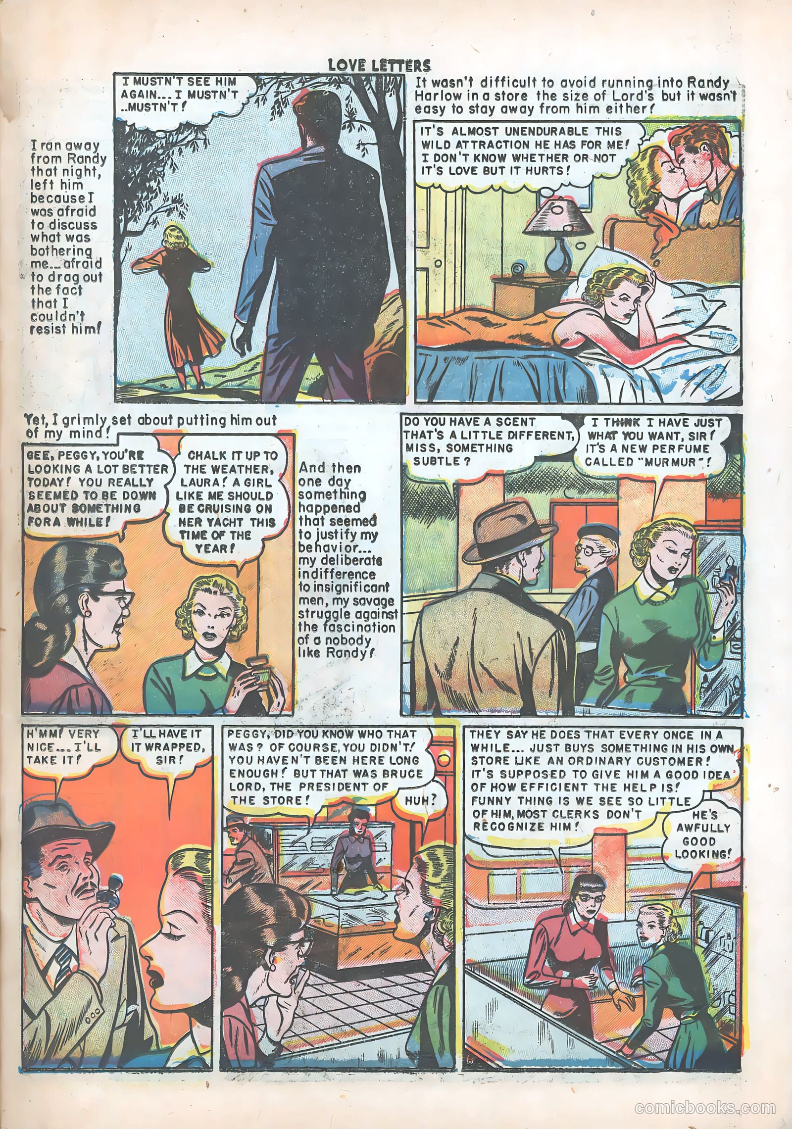Love Letters #16 (1951) — page 31 of 36