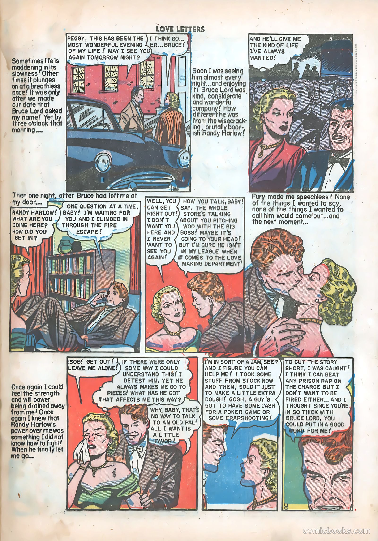 Love Letters #16 (1951) — page 33 of 36