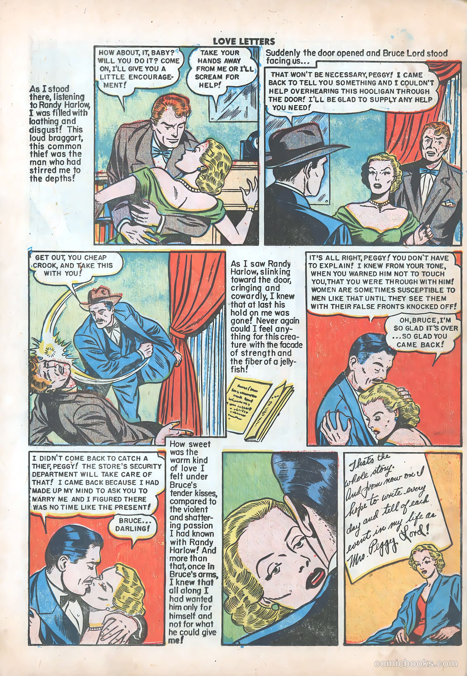 Love Letters #16 (1951) — page 34 of 36