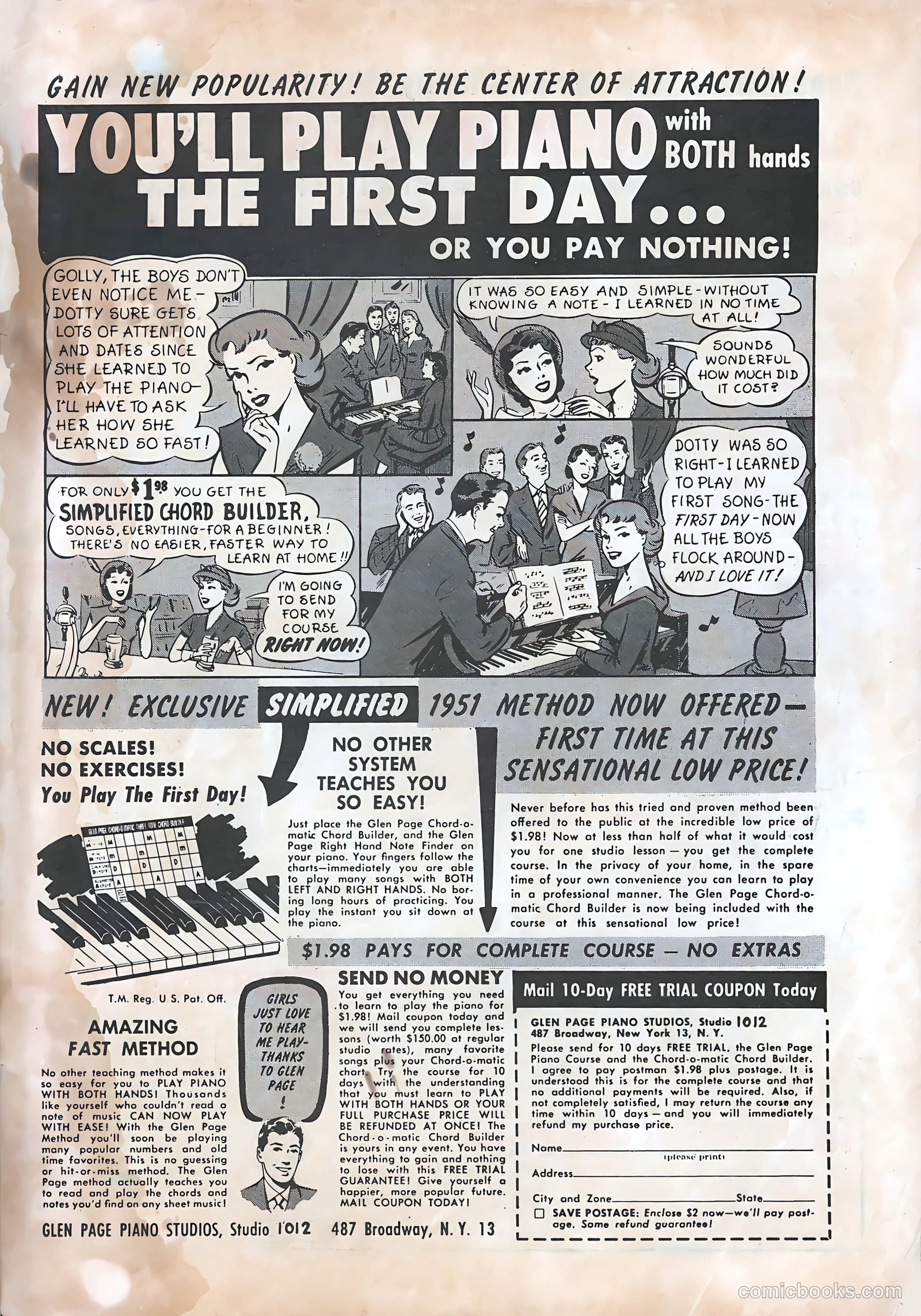 Love Letters #16 (1951) — page 35 of 36