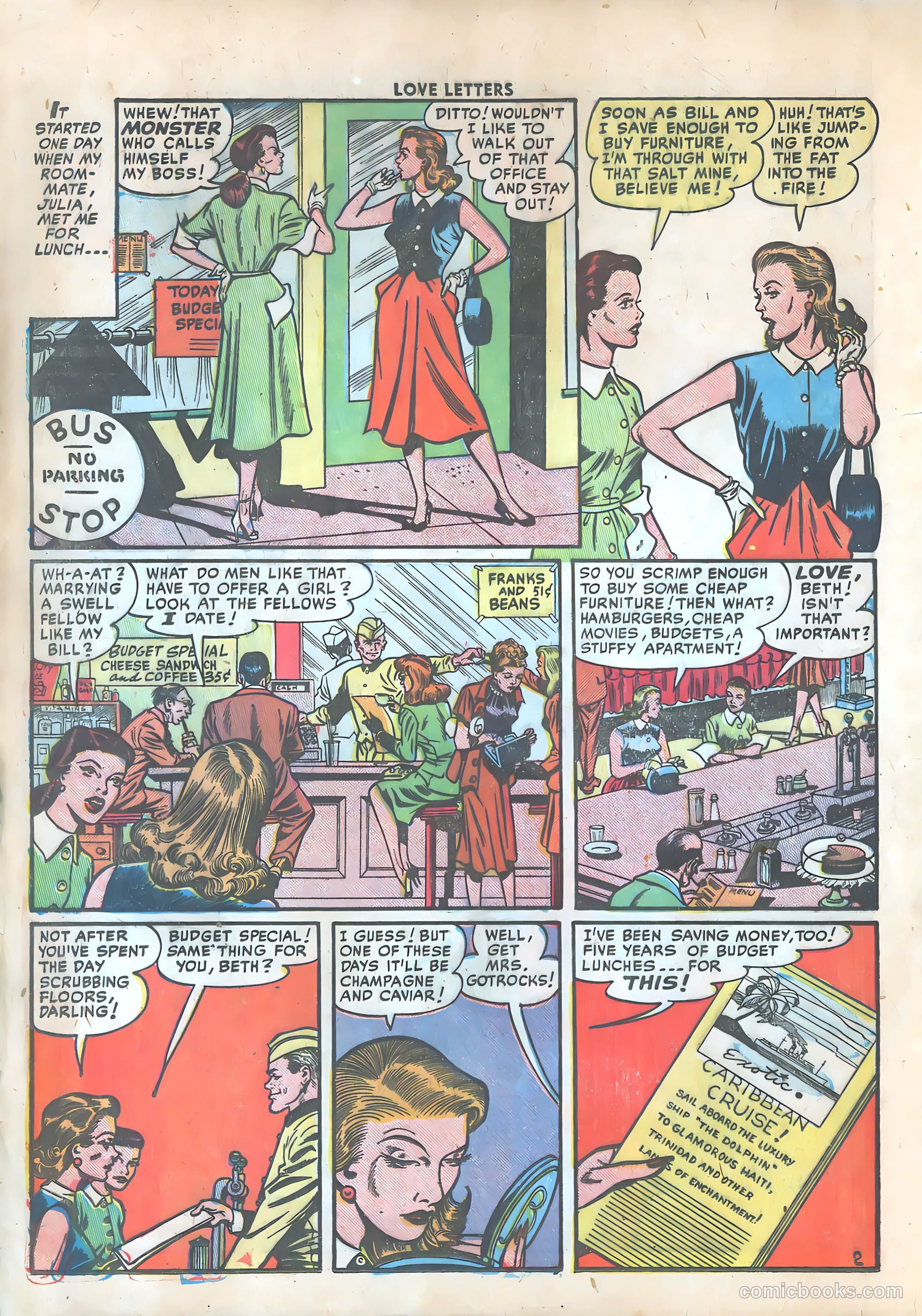 Love Letters #17 (1952) — page 4 of 36