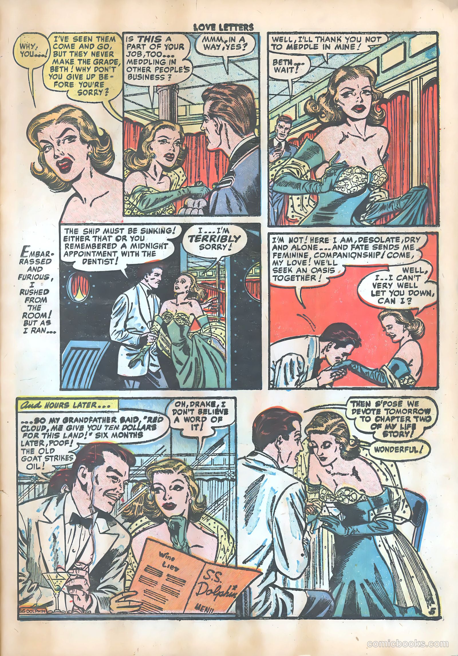 Love Letters #17 (1952) — page 7 of 36