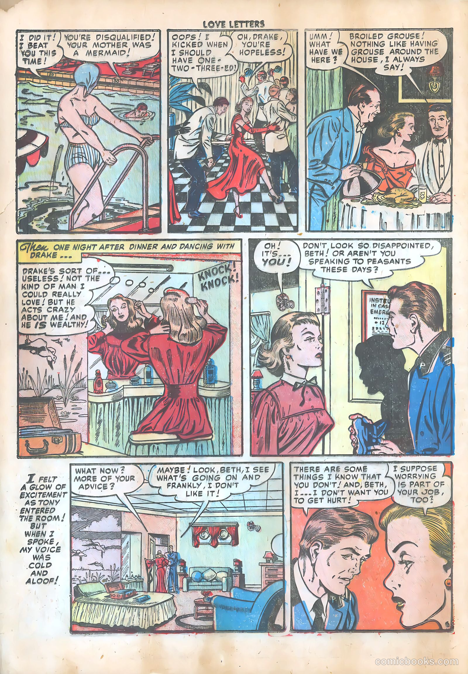 Love Letters #17 (1952) — page 8 of 36